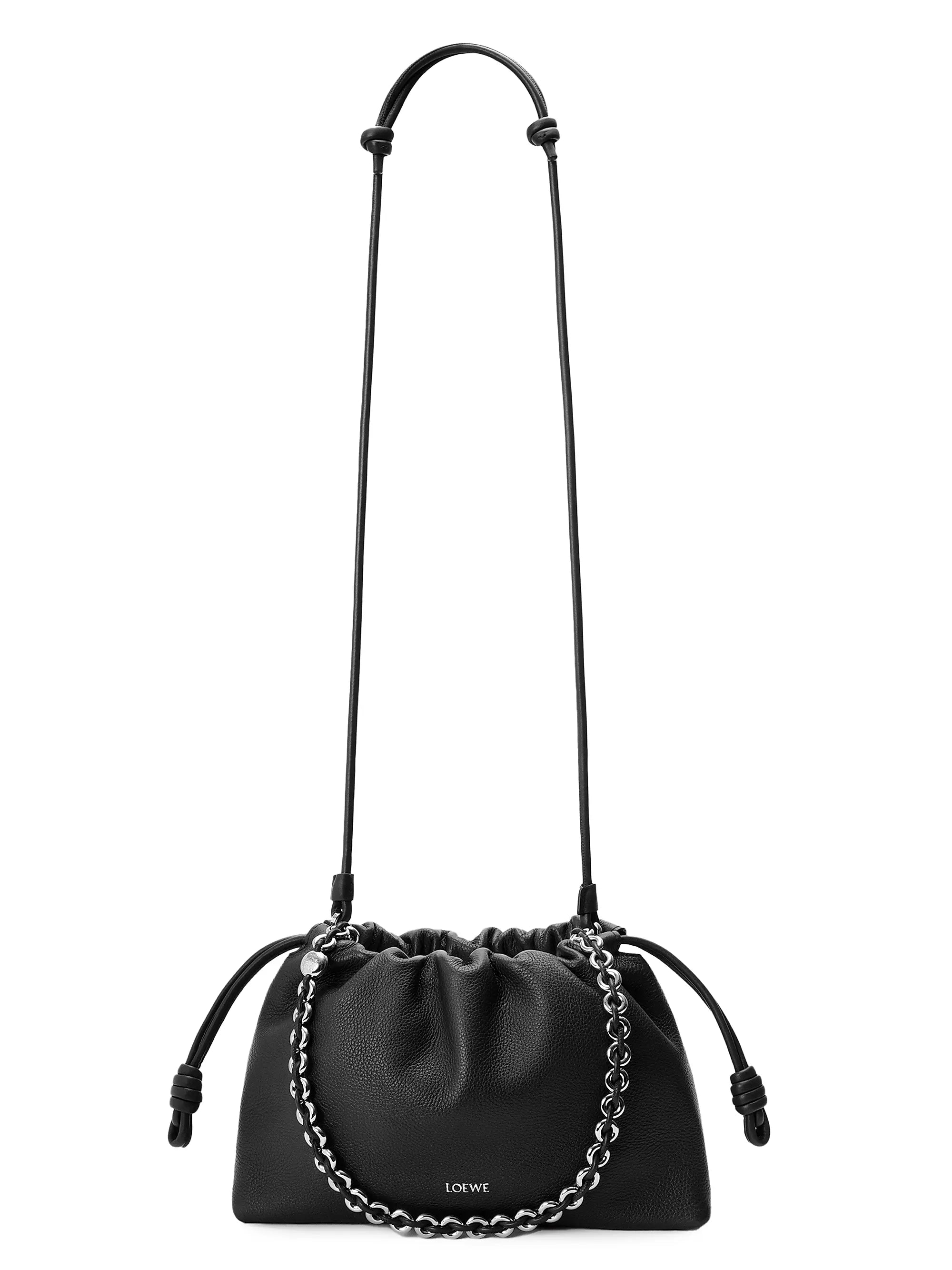 LOEWE Medium Flamenco Leather Clutch