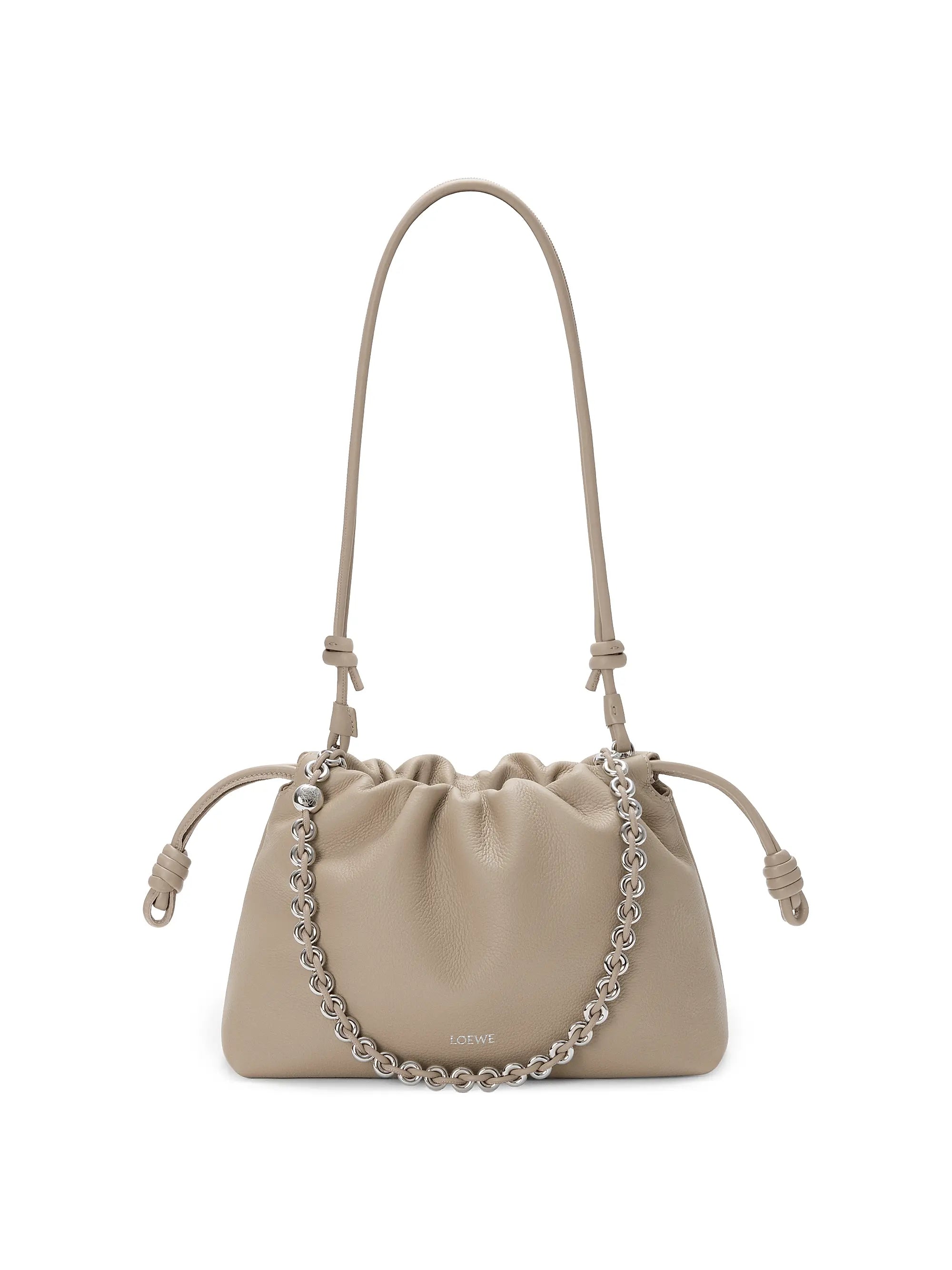 LOEWE Medium Flamenco Leather Clutch