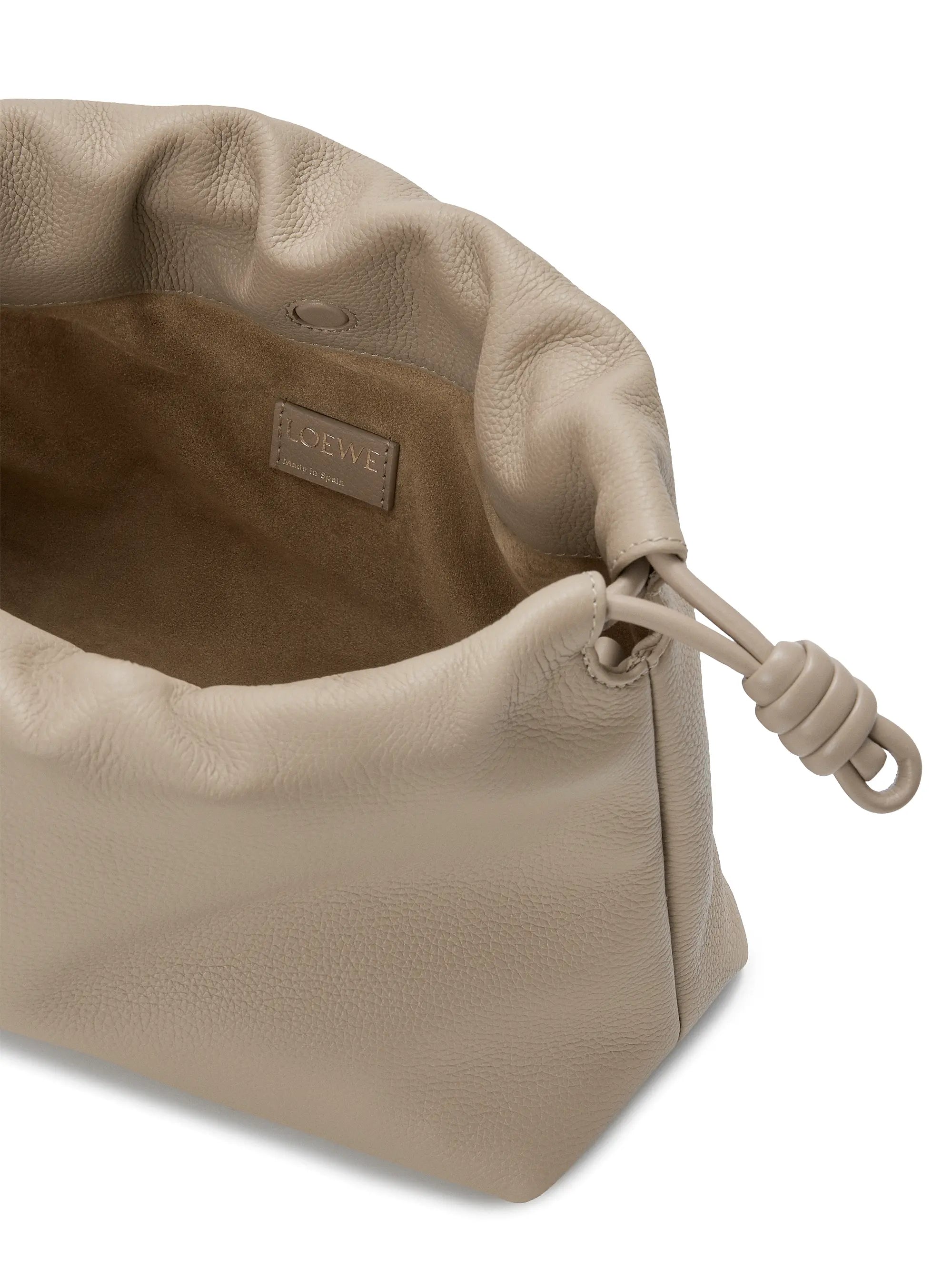 LOEWE Medium Flamenco Leather Clutch