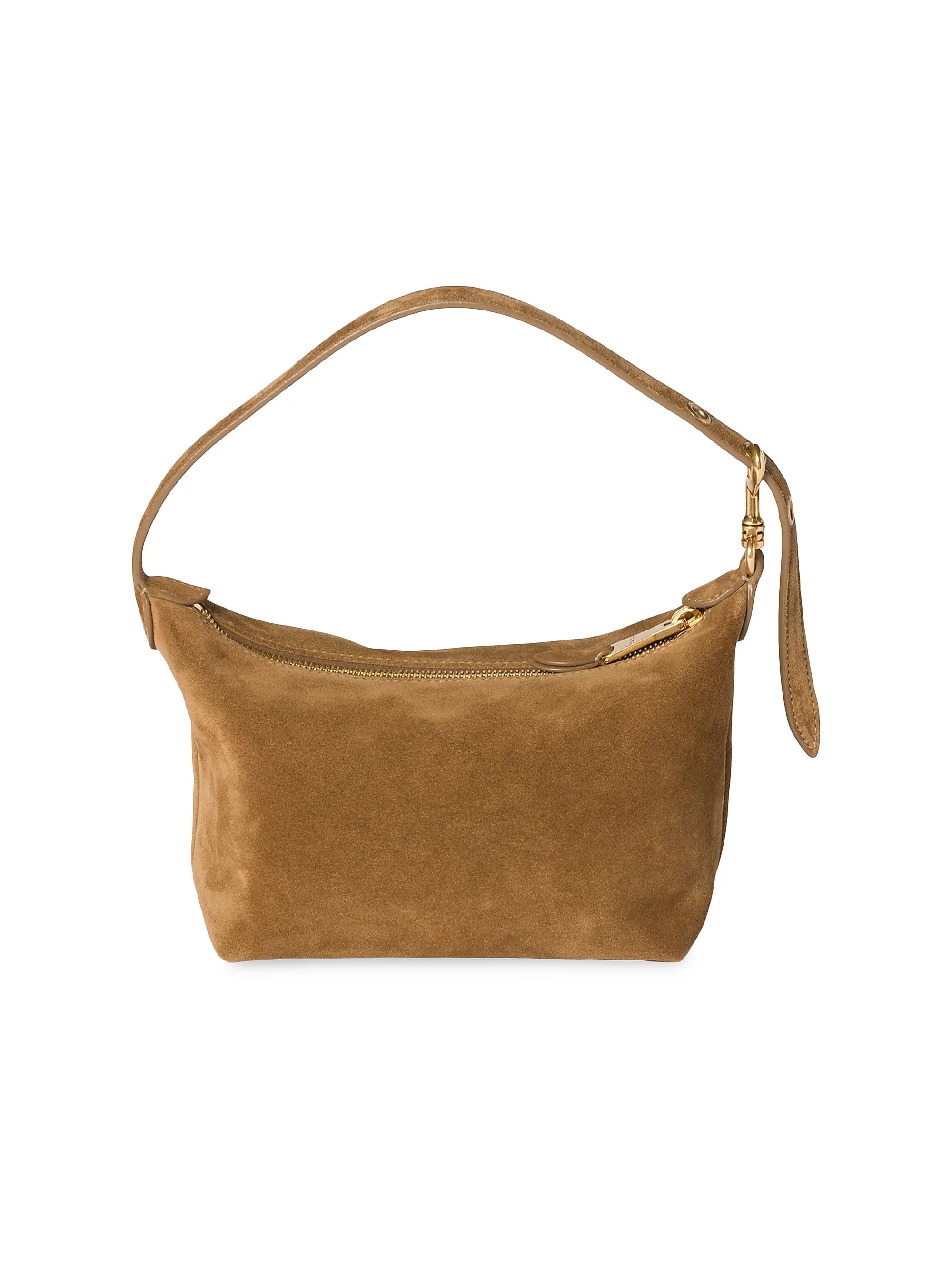 Miu Miu Suede Pouch Top Handle Bag