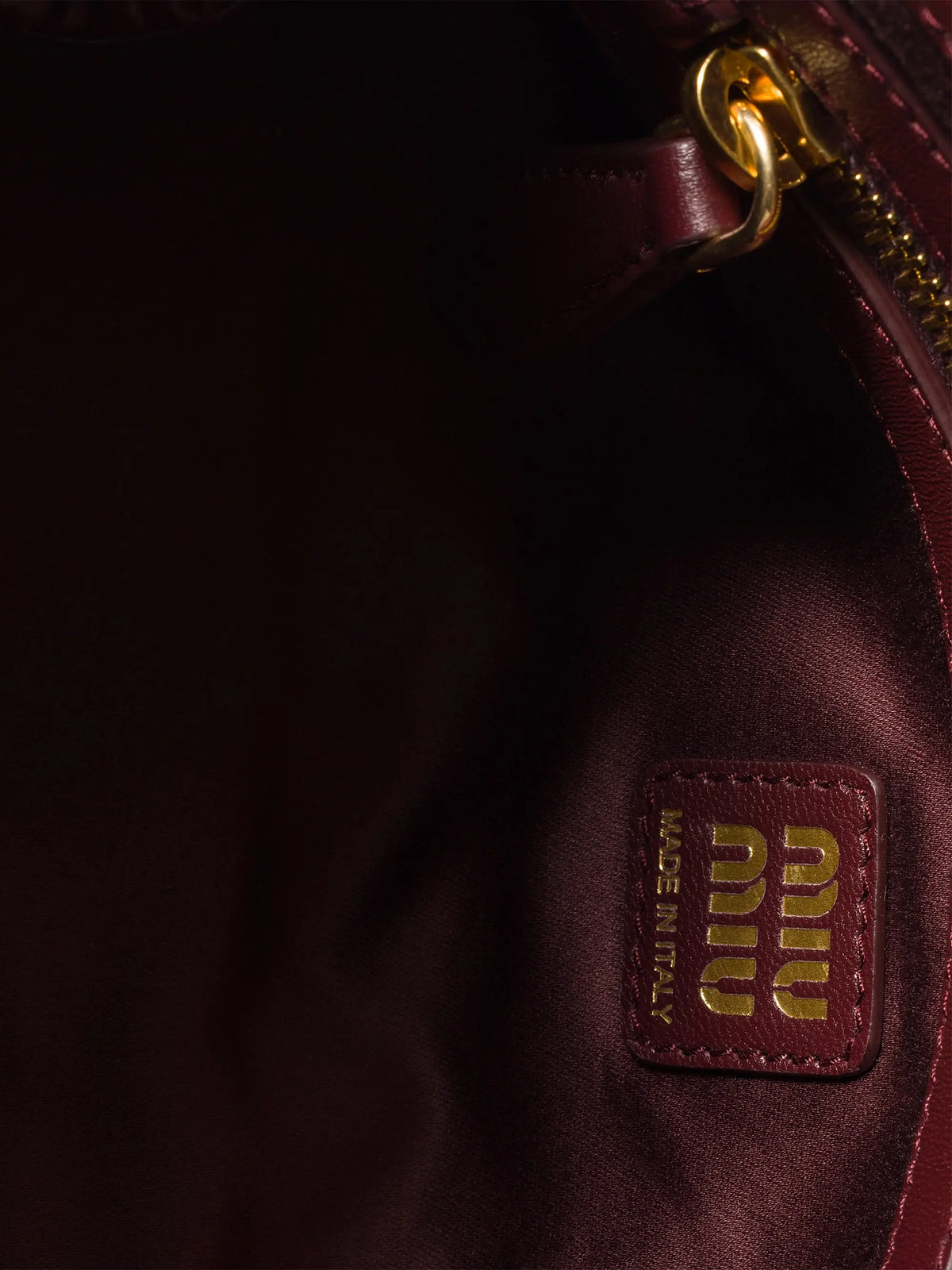 Miu Miu Matelassé Nappa Leather Shoulder Bag
