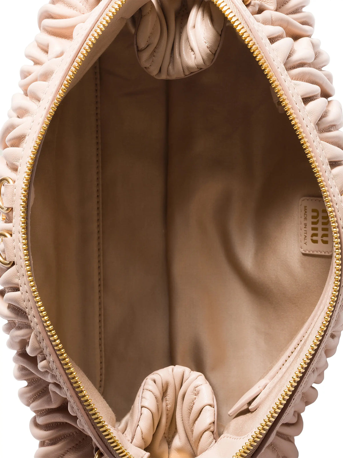 Miu Miu Matelassé Nappa Leather Shoulder Bag