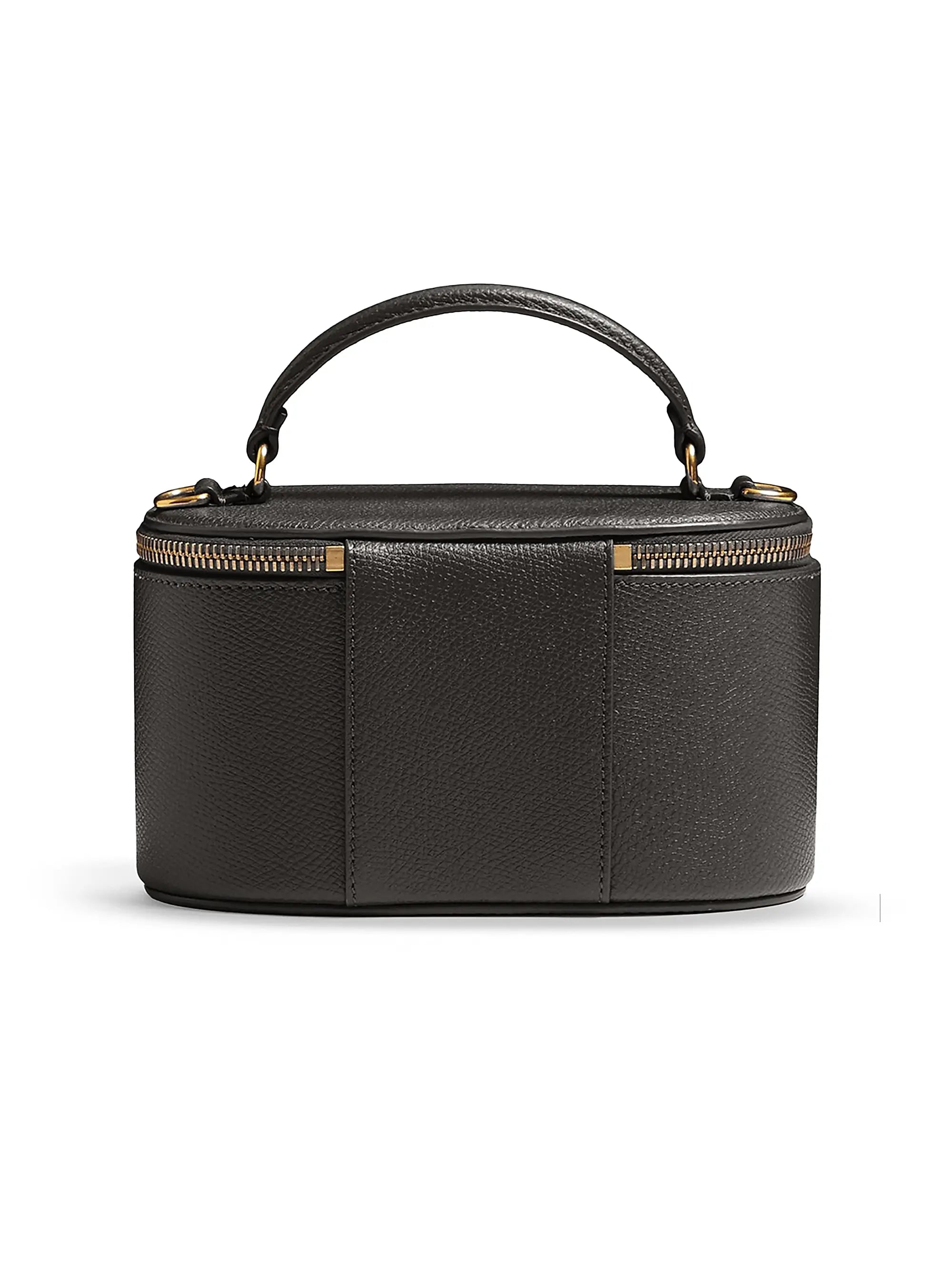 Valentino Garavani VLogo Signature Mini Vanity Bag in Grainy Calfskin