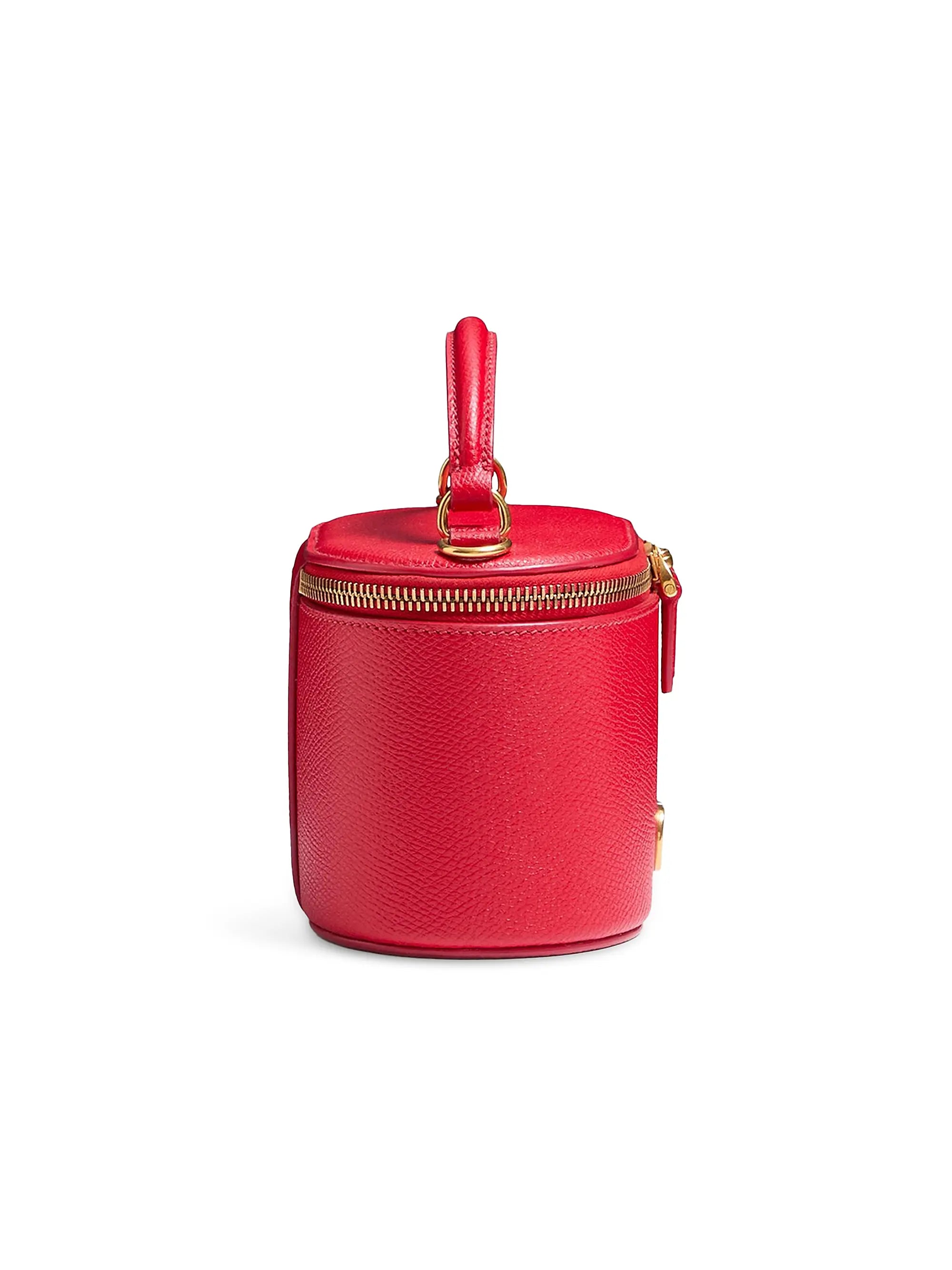 Valentino Garavani VLogo Signature Mini Vanity Bag in Grainy Calfskin