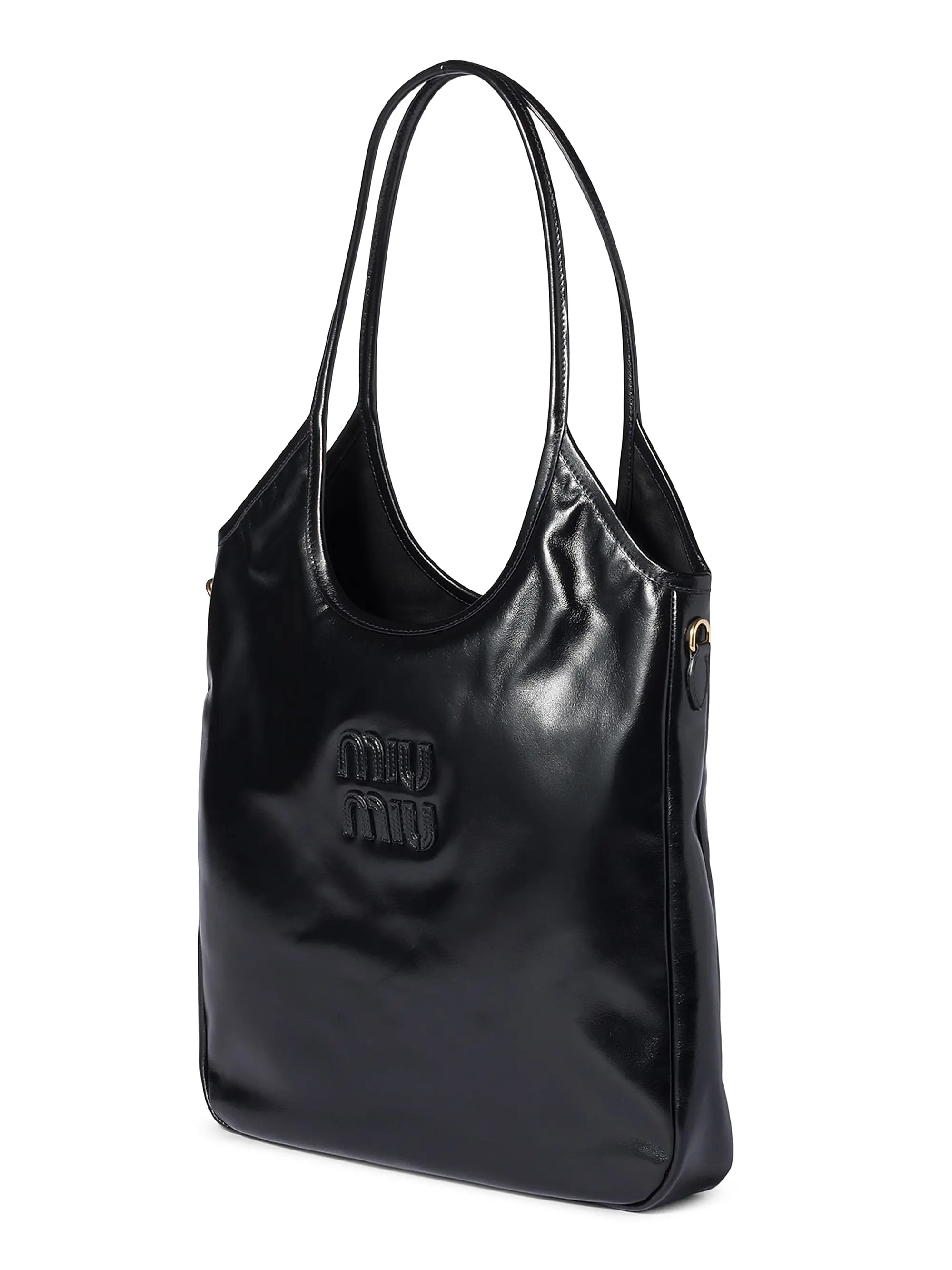 Miu Miu Ivy Leather Tote Bag
