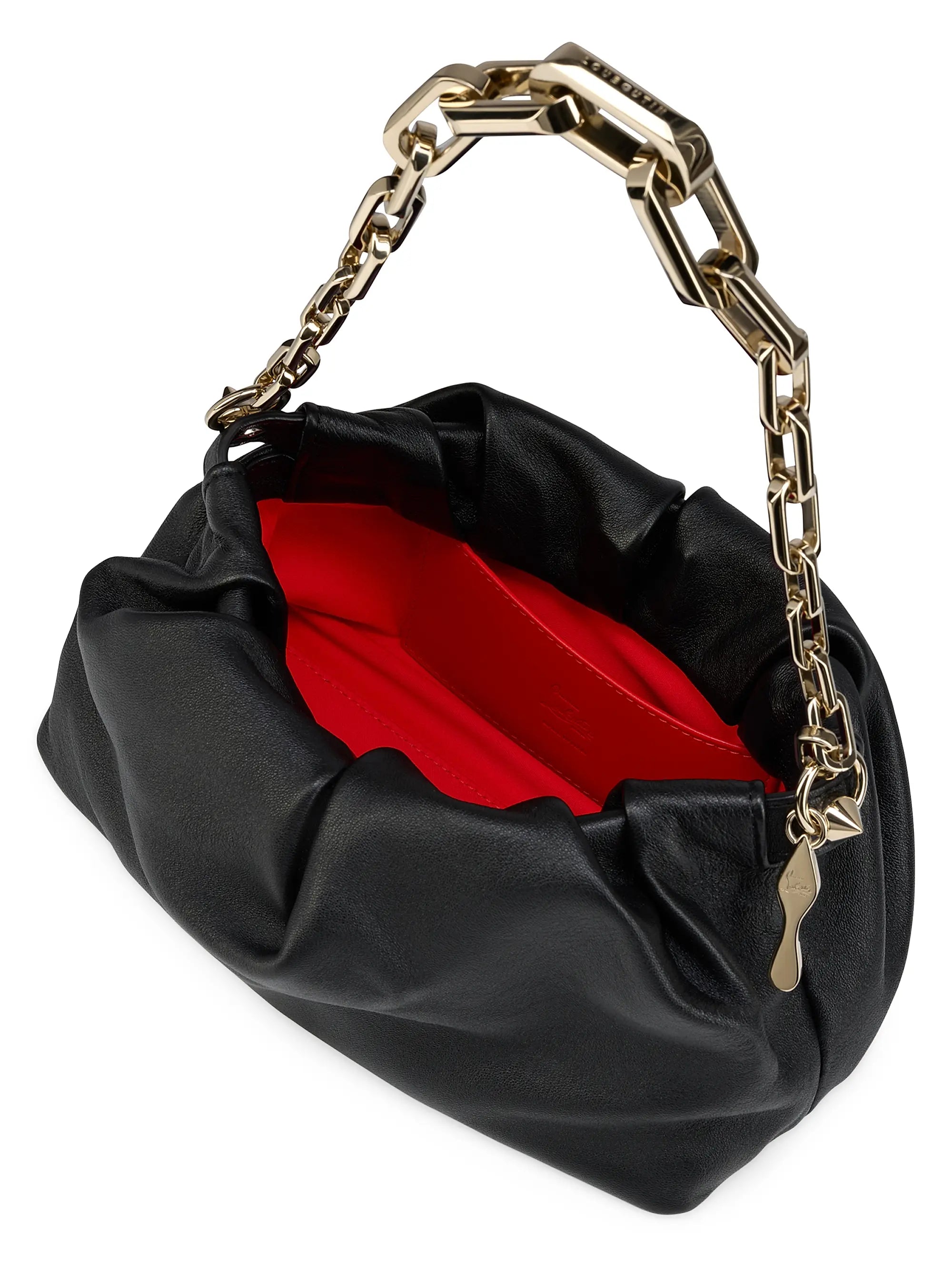 Christian Louboutin Eva Small Leather Shoulder Bag