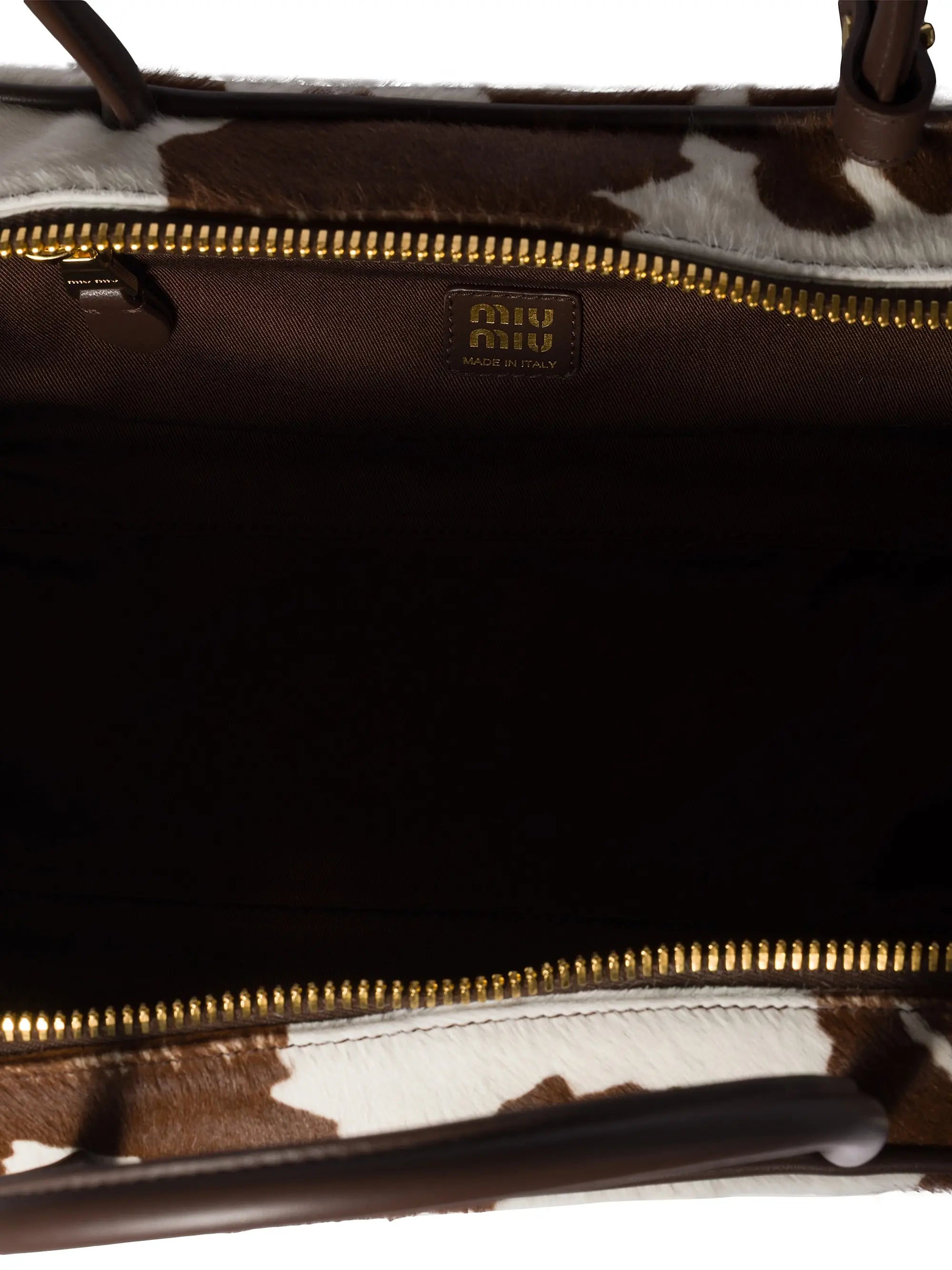 Miu Miu Beau Calf Hair Shoulder Bag