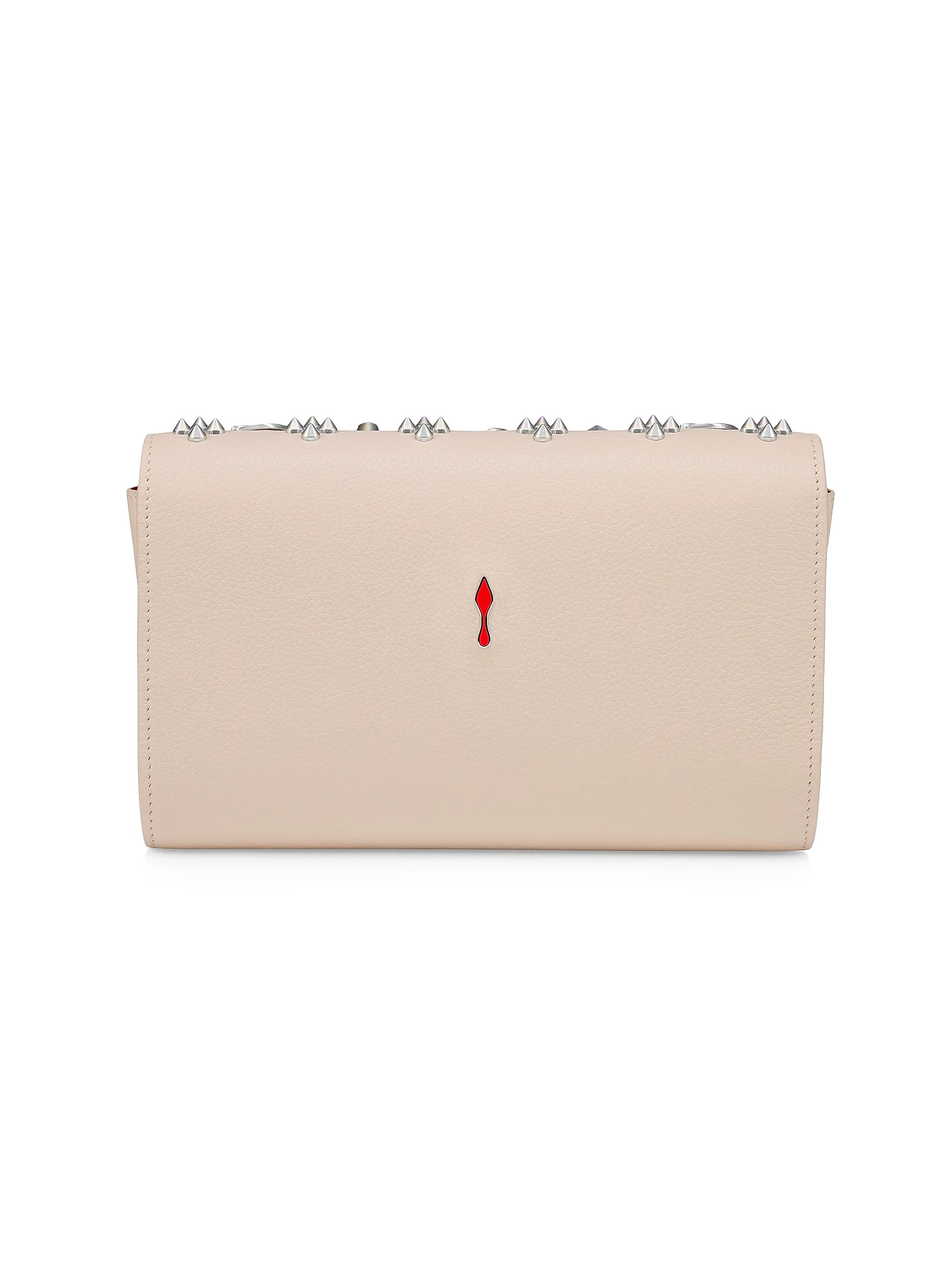 Christian Louboutin Paloma Leather Clutch