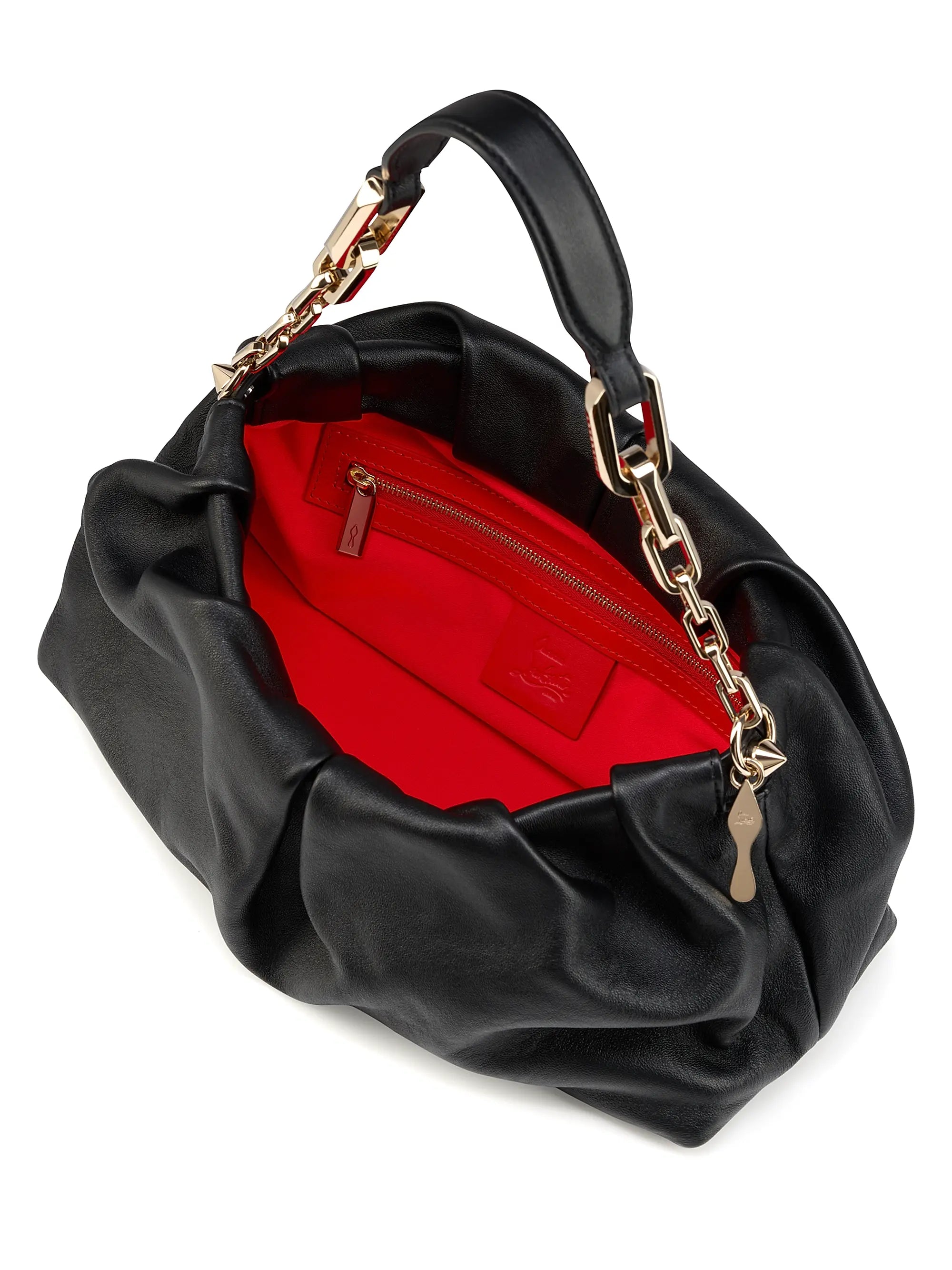 Christian Louboutin Eva Leather Shoulder Bag
