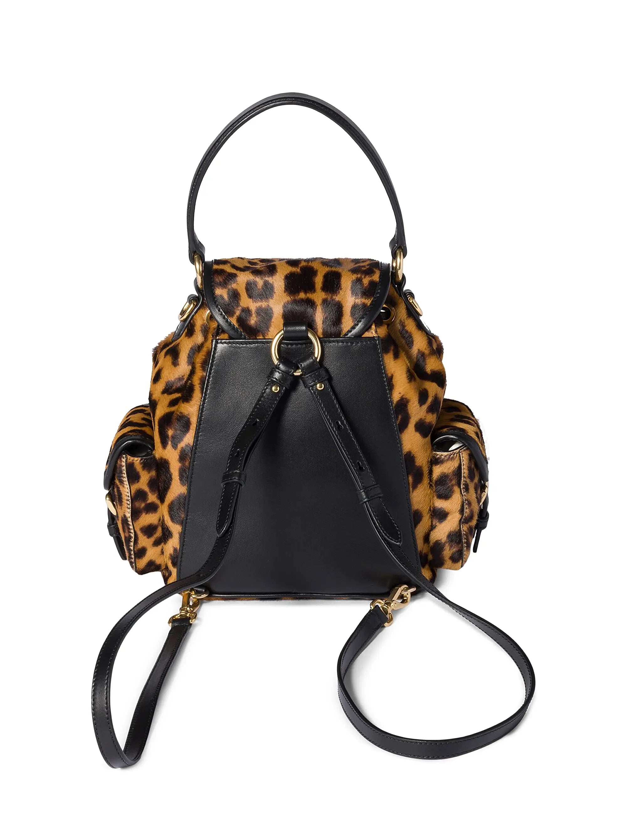 Miu Miu Calf Hair Leather Backpack
