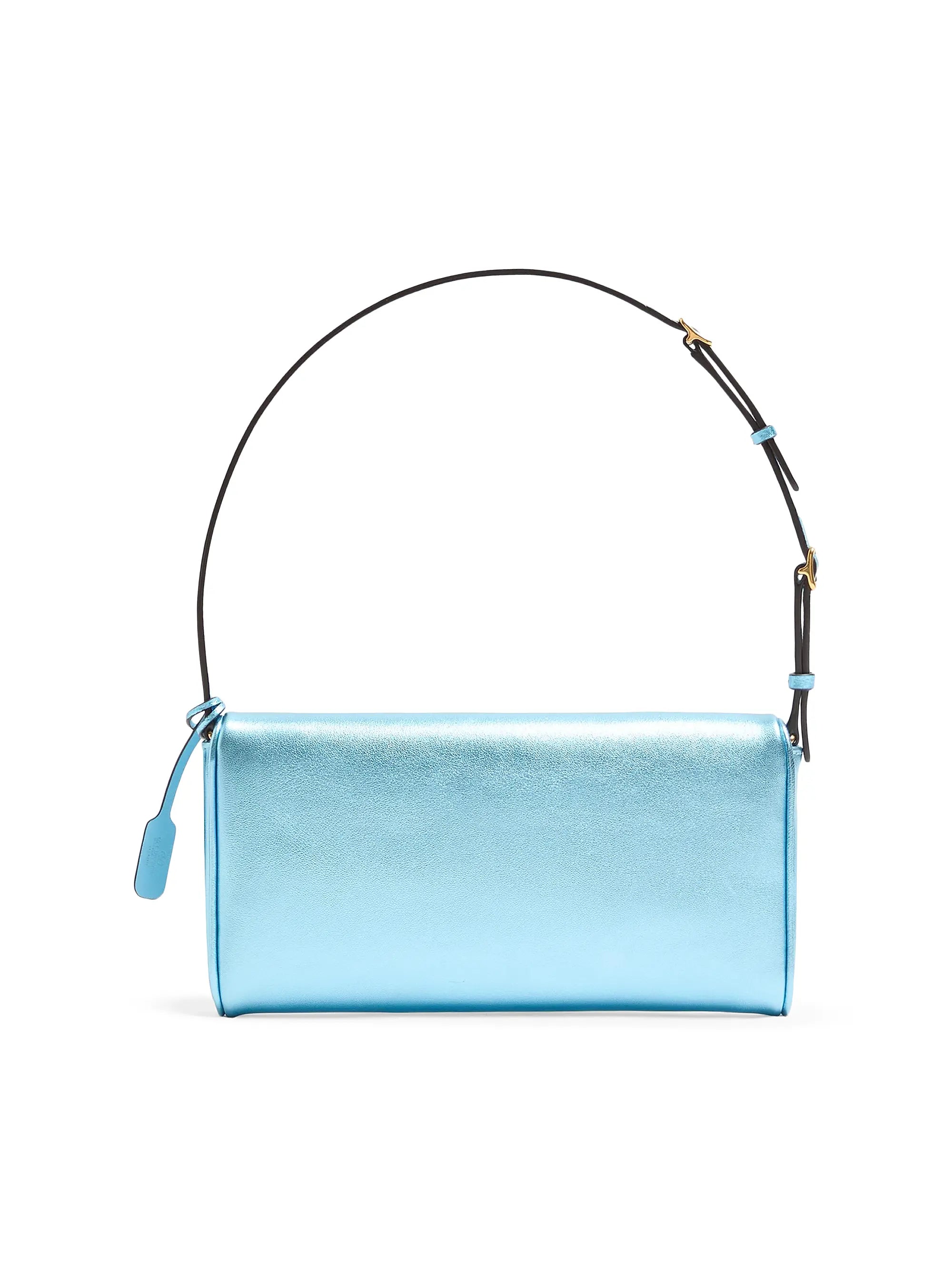 Valentino Garavani DeVain Small Shoulder Bag in Laminated Nappa Leather