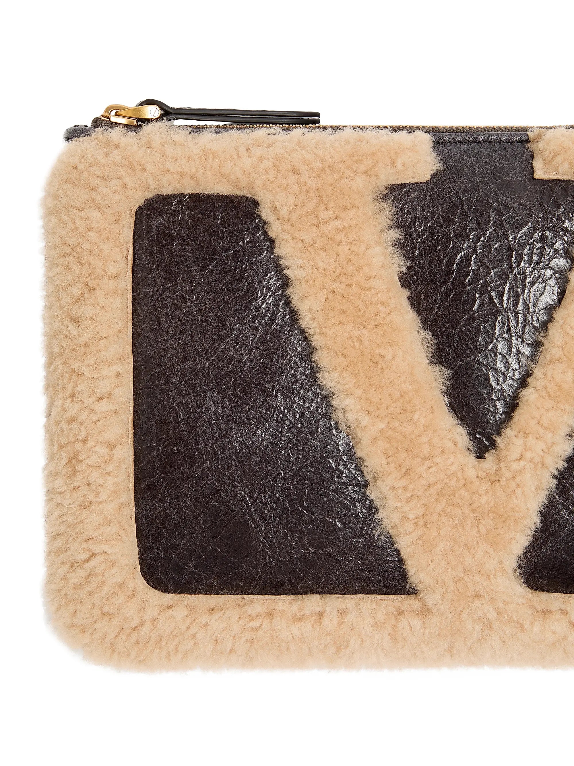 Valentino Garavani Viva Superstar Sheepskin Pouch