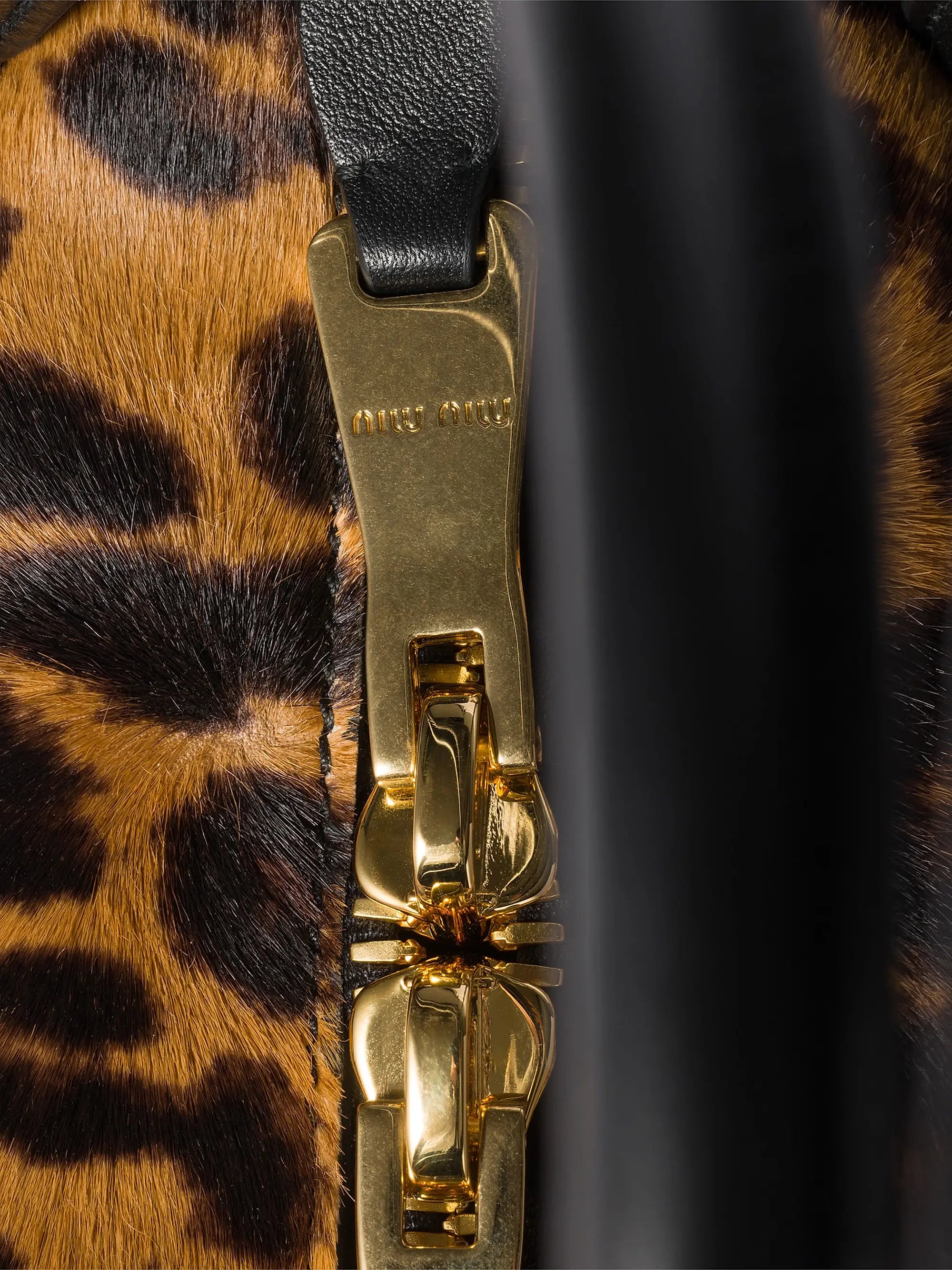 Miu Miu Printed Leather Beau Shoulder Bag