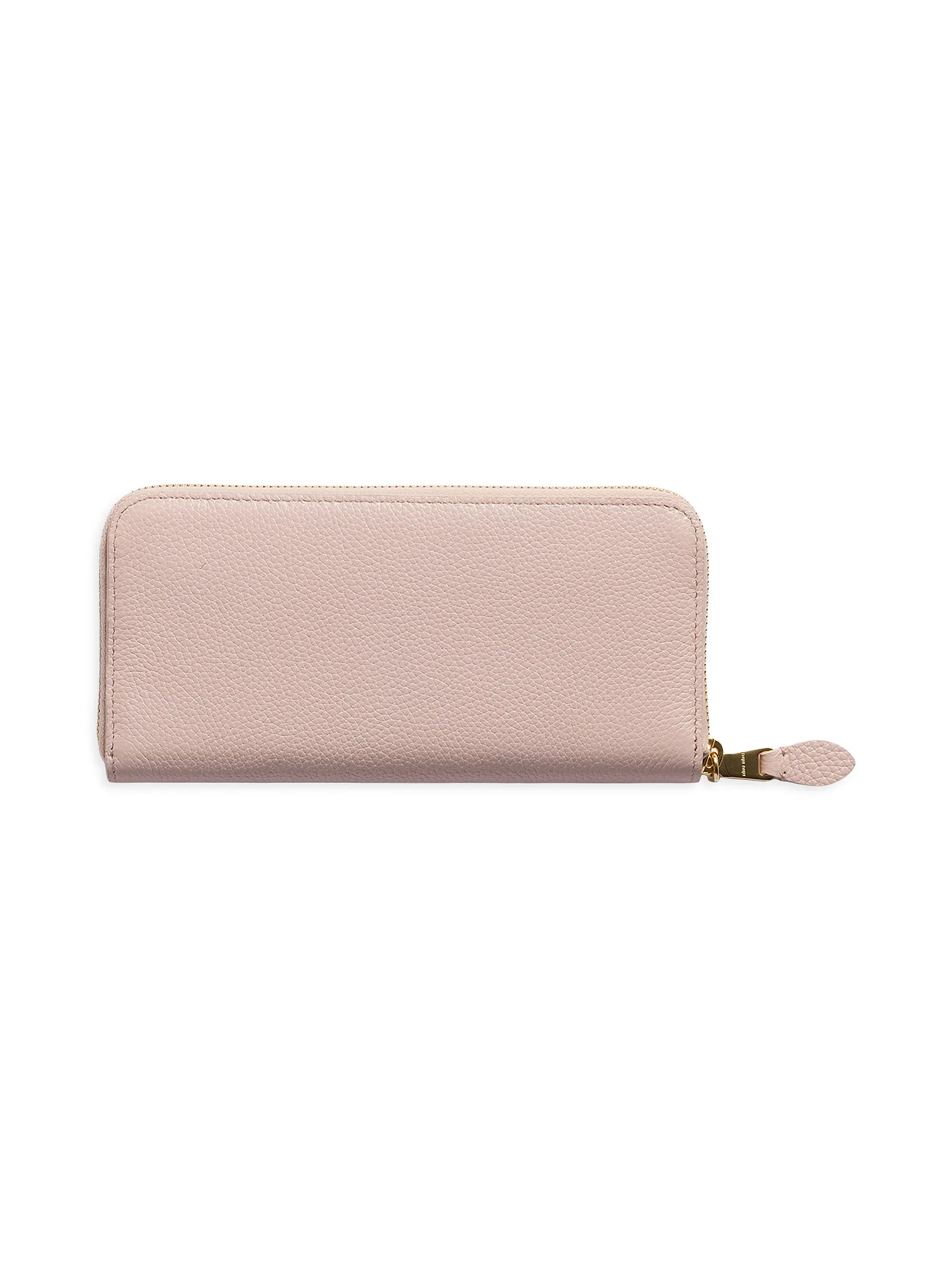 Miu Miu Large Leather Wallet