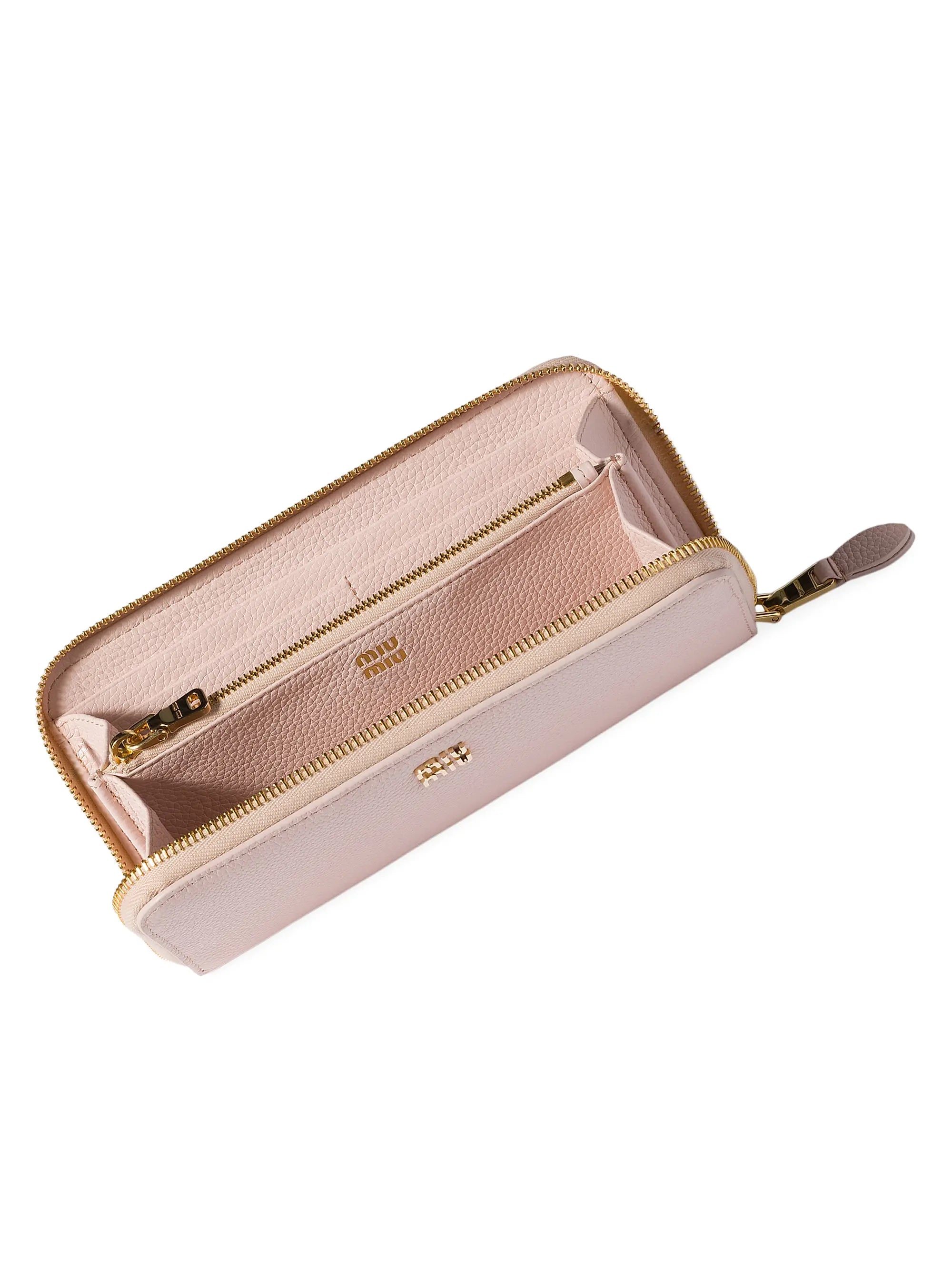 Miu Miu Large Leather Wallet