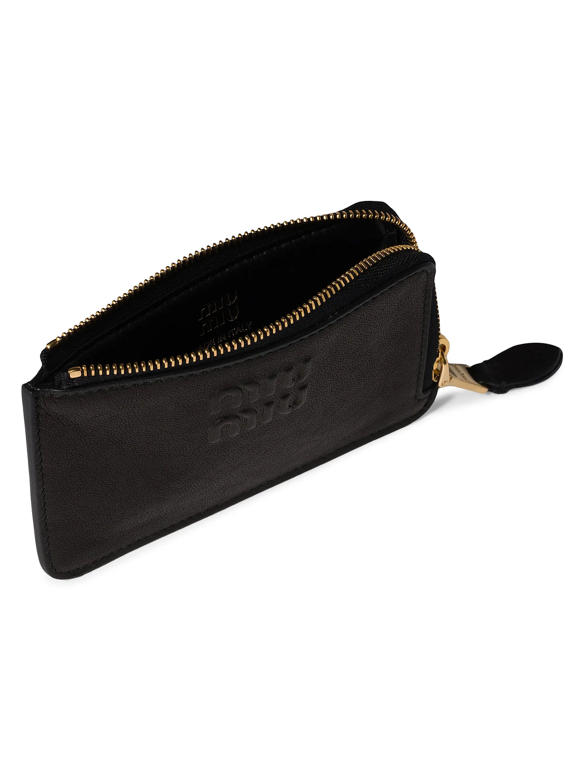 Miu Miu Nappa Leather Envelope Card Holder