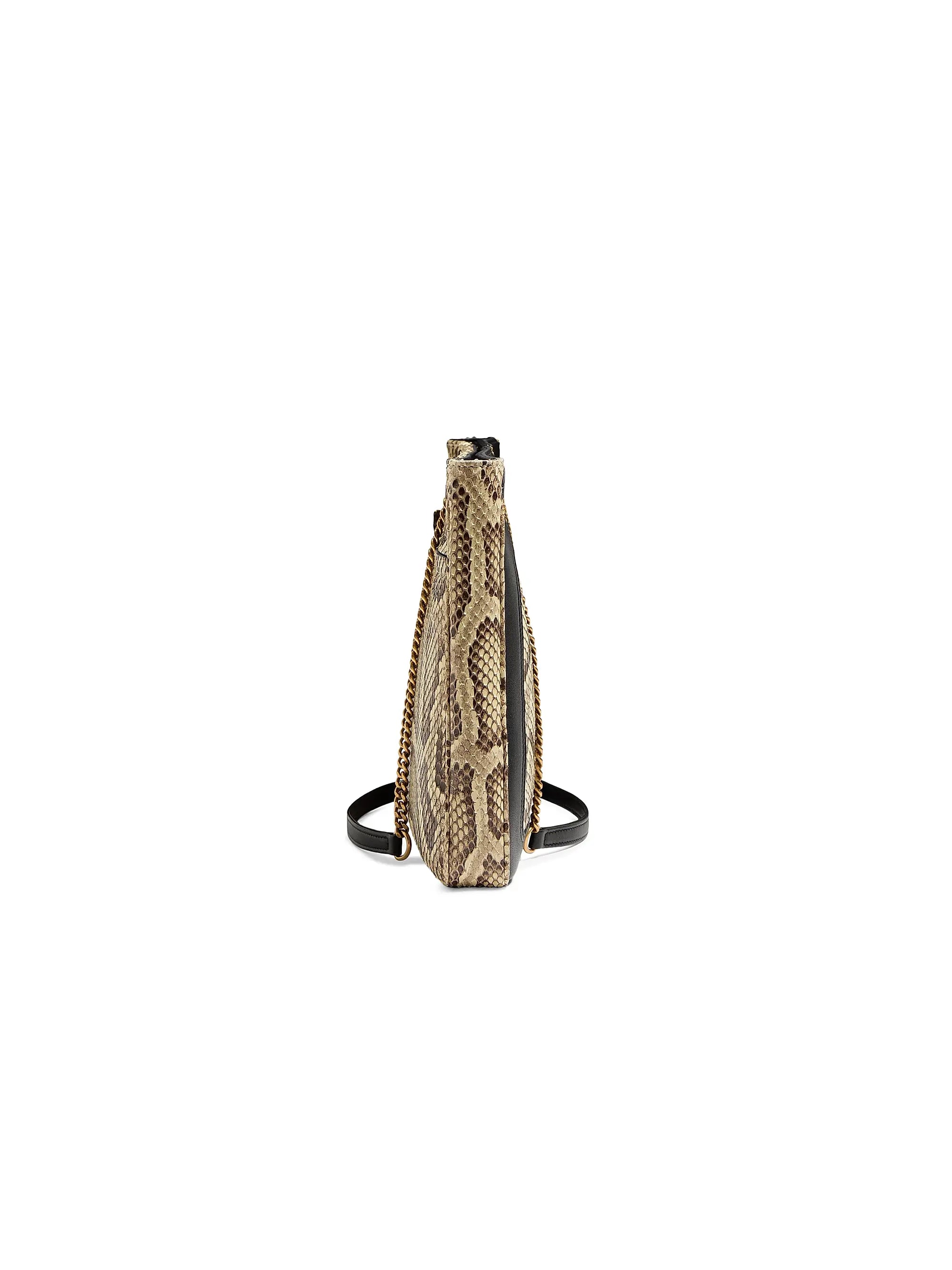 Valentino Garavani Viva Superstar Medium Python Shopping Bag