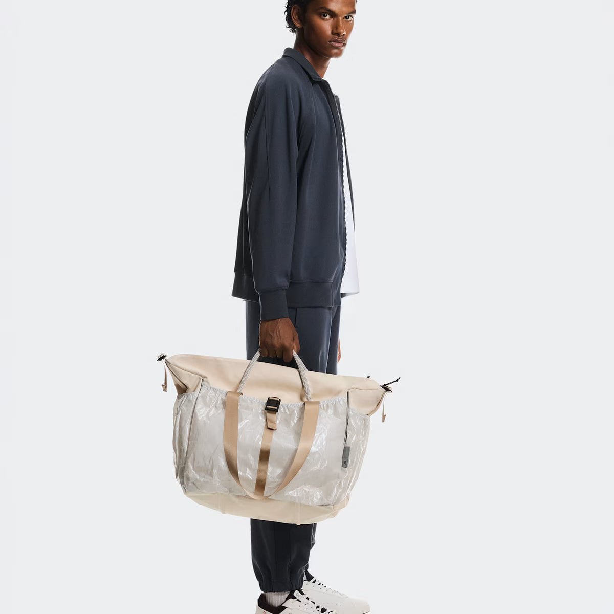 On Court Pack 40L Sesame | White