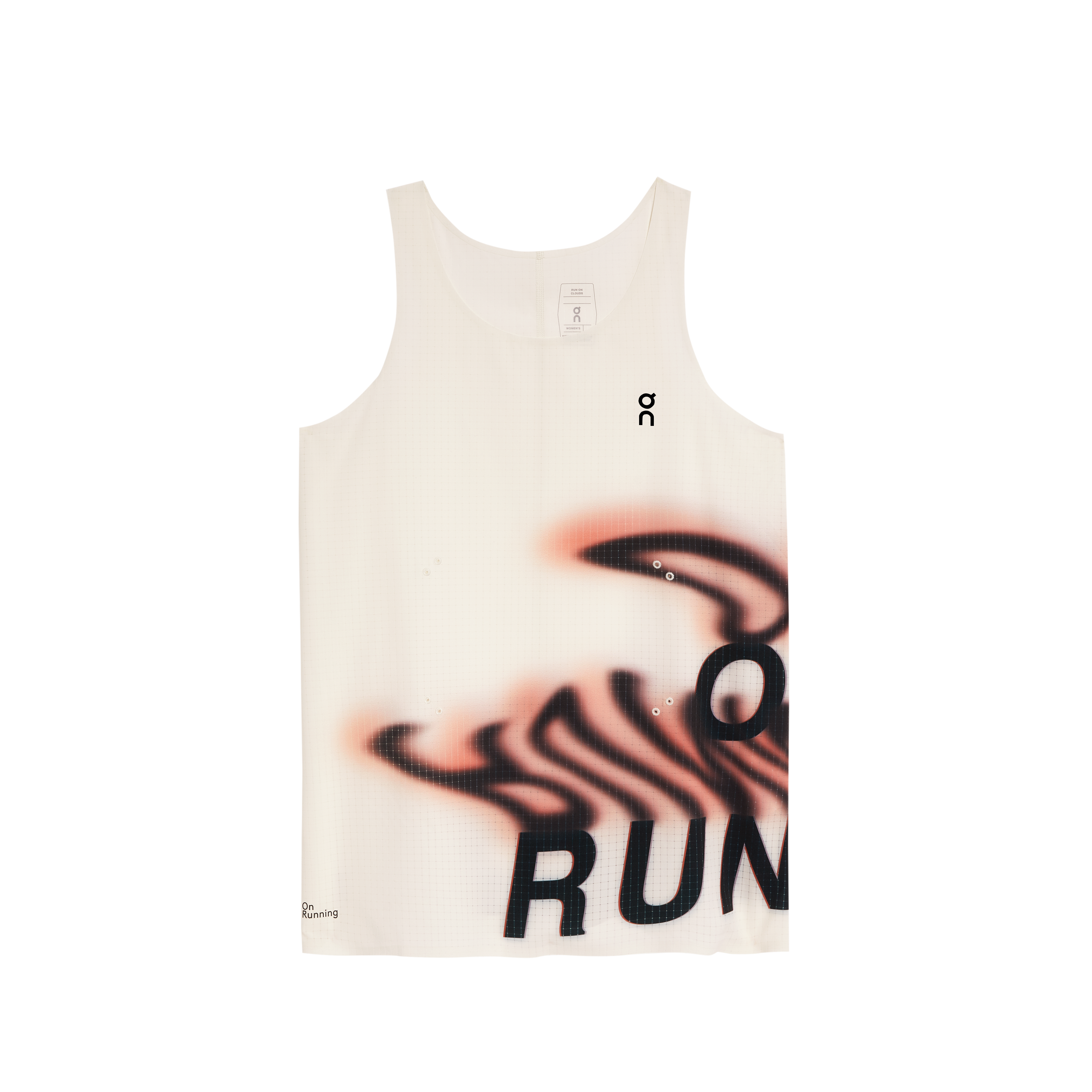 On Pace Tank Undyed-White (Women'S)