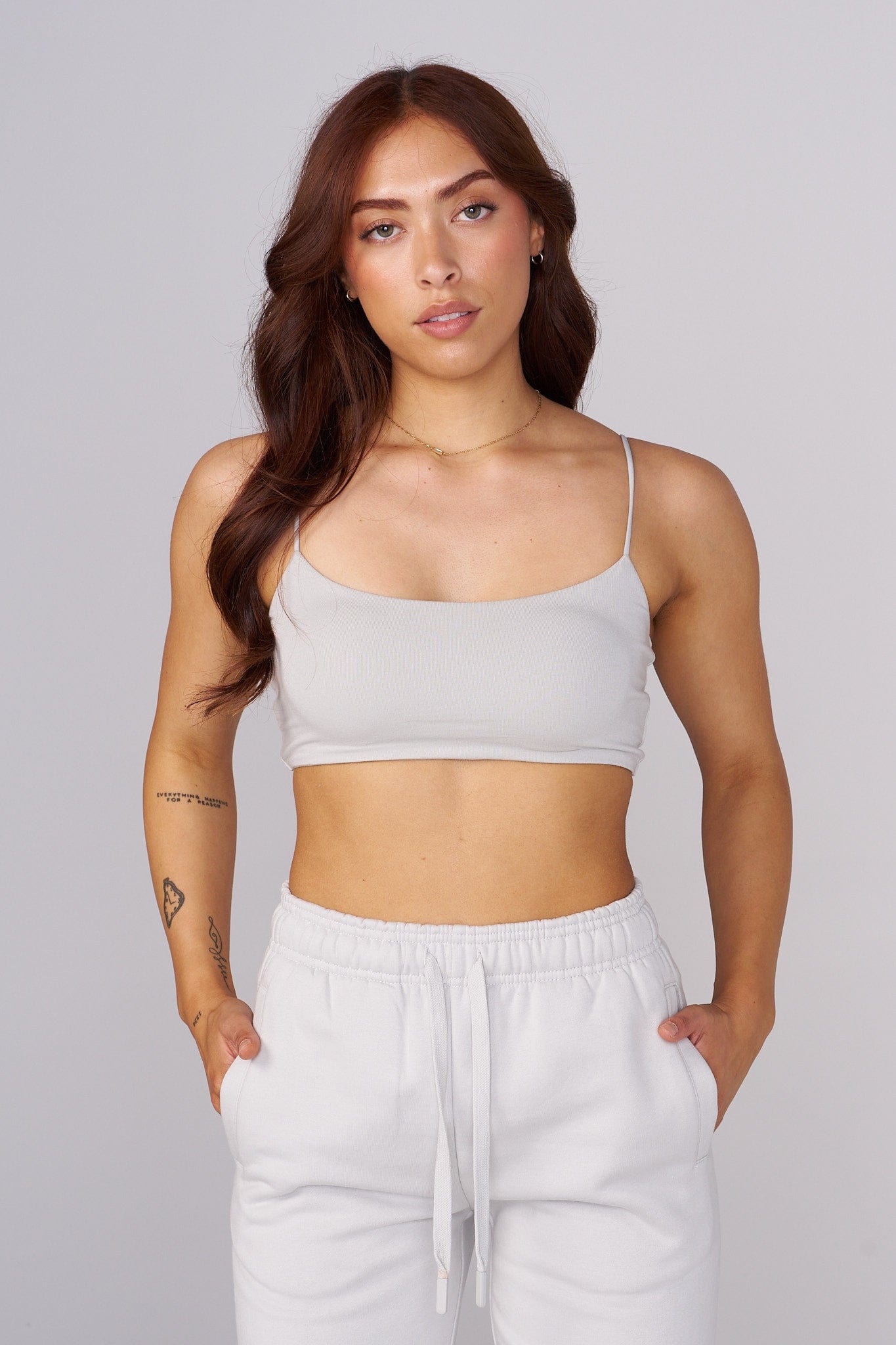 YoungLA W347 Iris Tank Grey