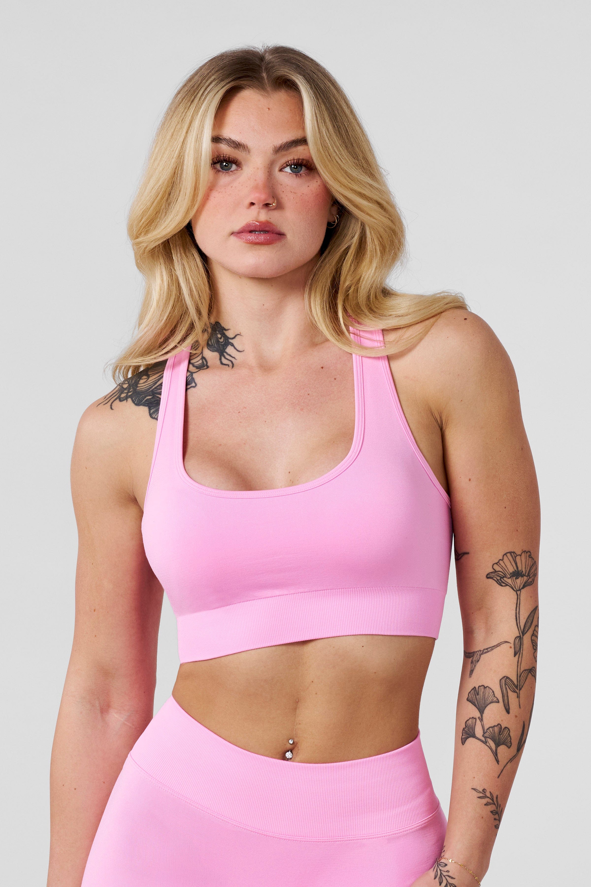YoungLA W357 Legacy Seamless Bra Pink