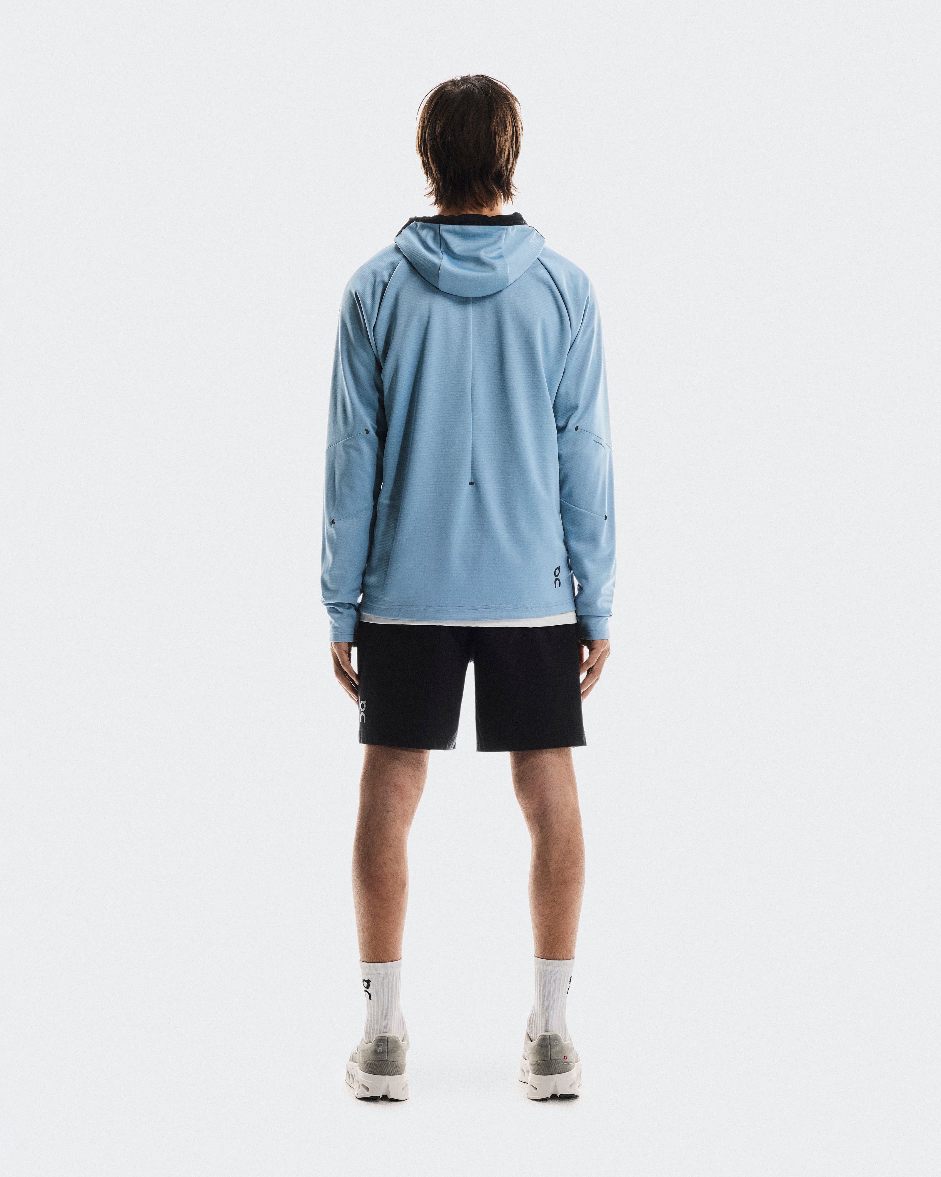 On Climate Zip Hoodie Chambray