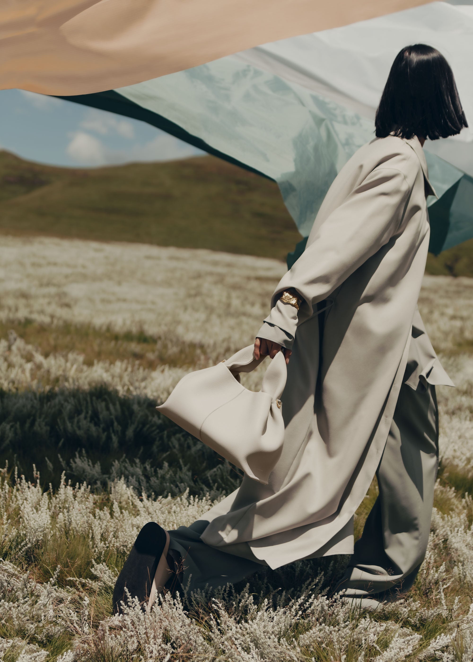 Polene Numero Neuf Textured Chalk