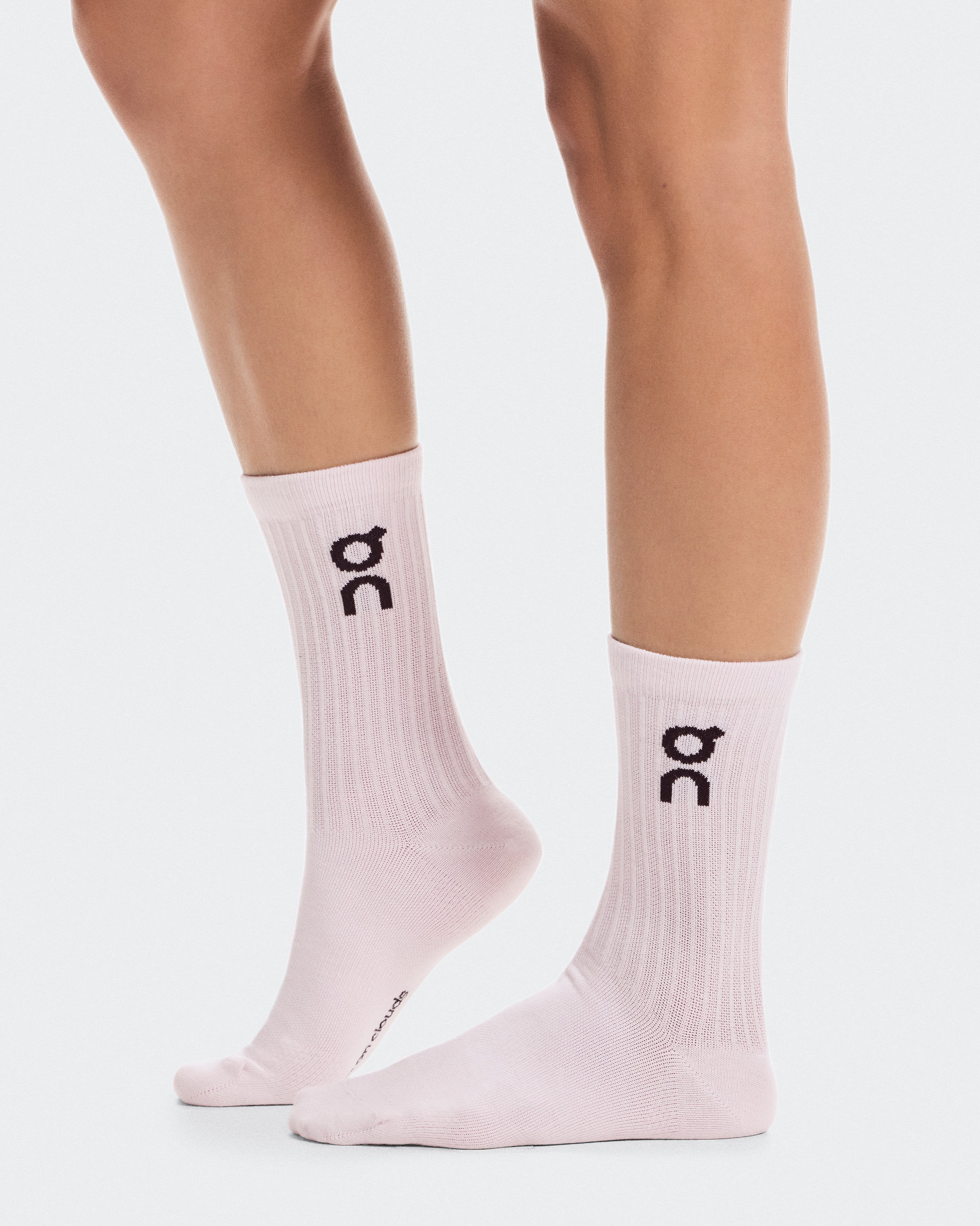 On Logo Sock High 3P Orchid | Bloom
