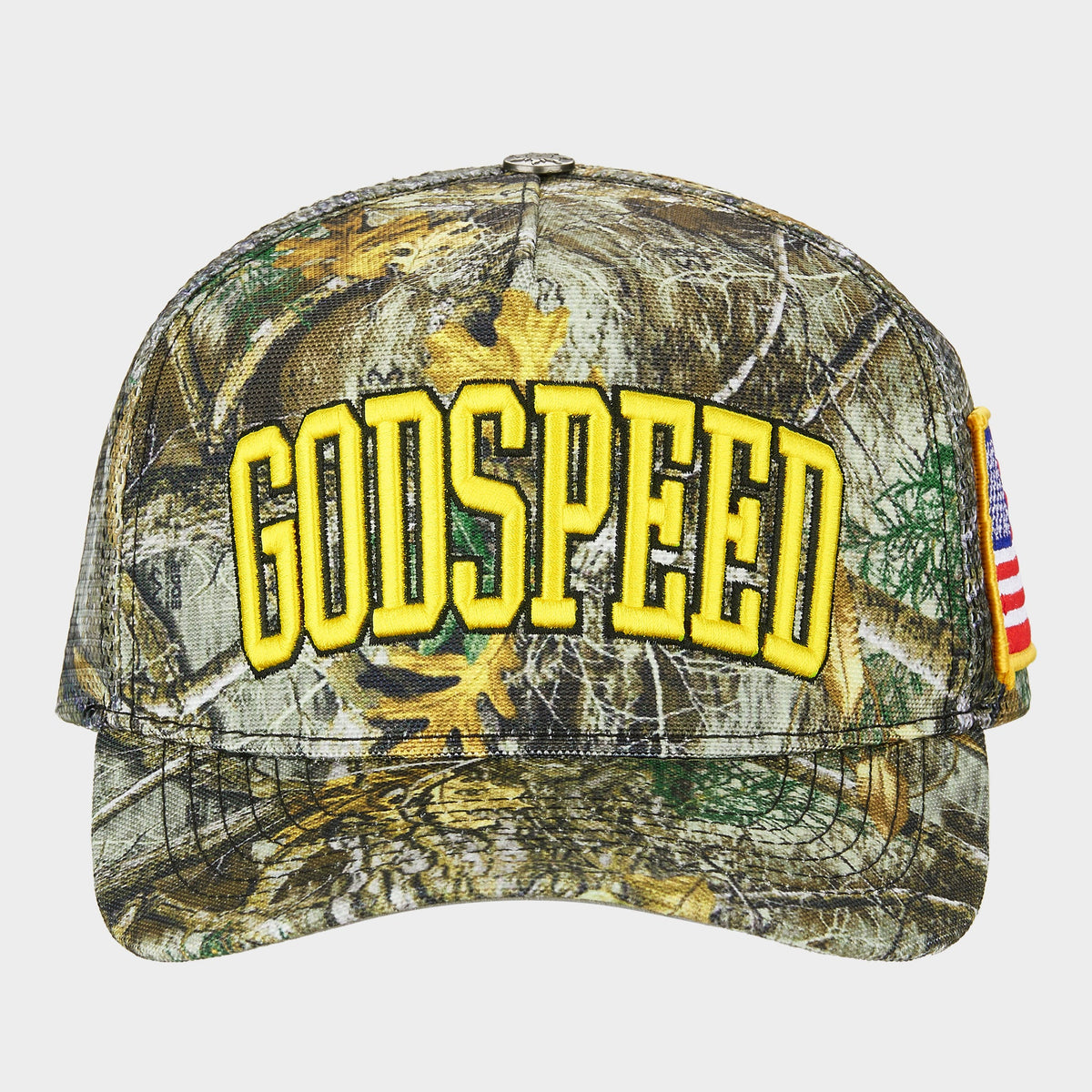 Godspeed Americana Trucker Hat (Tree Camo)