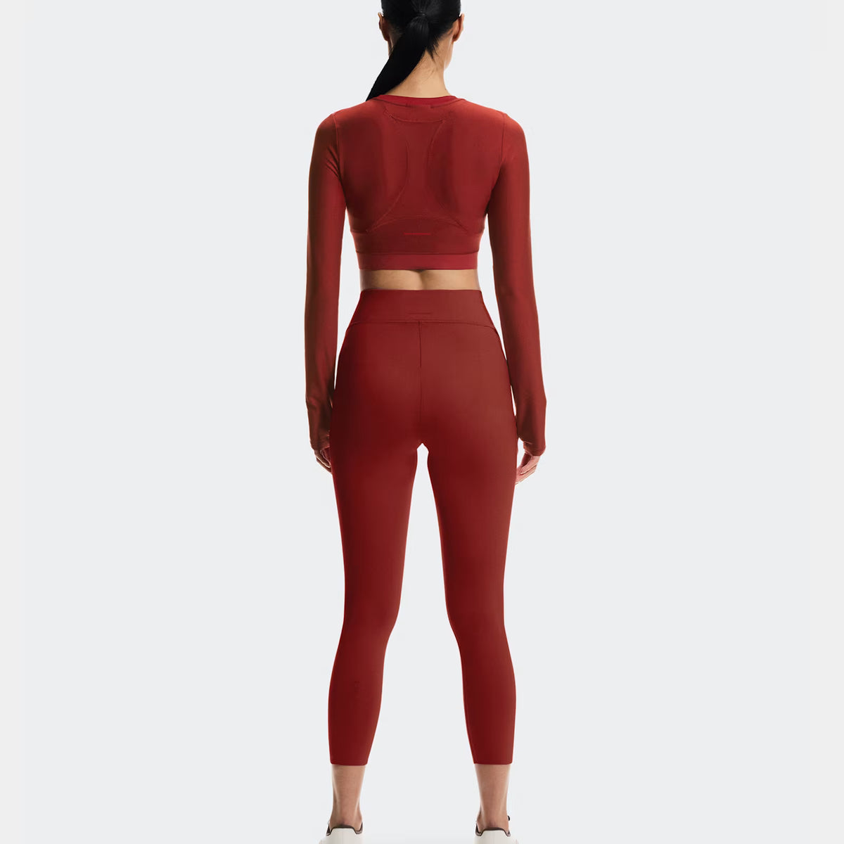 On Train Long Sleeve Crop Year Of The Horse Sienna (Women'S)