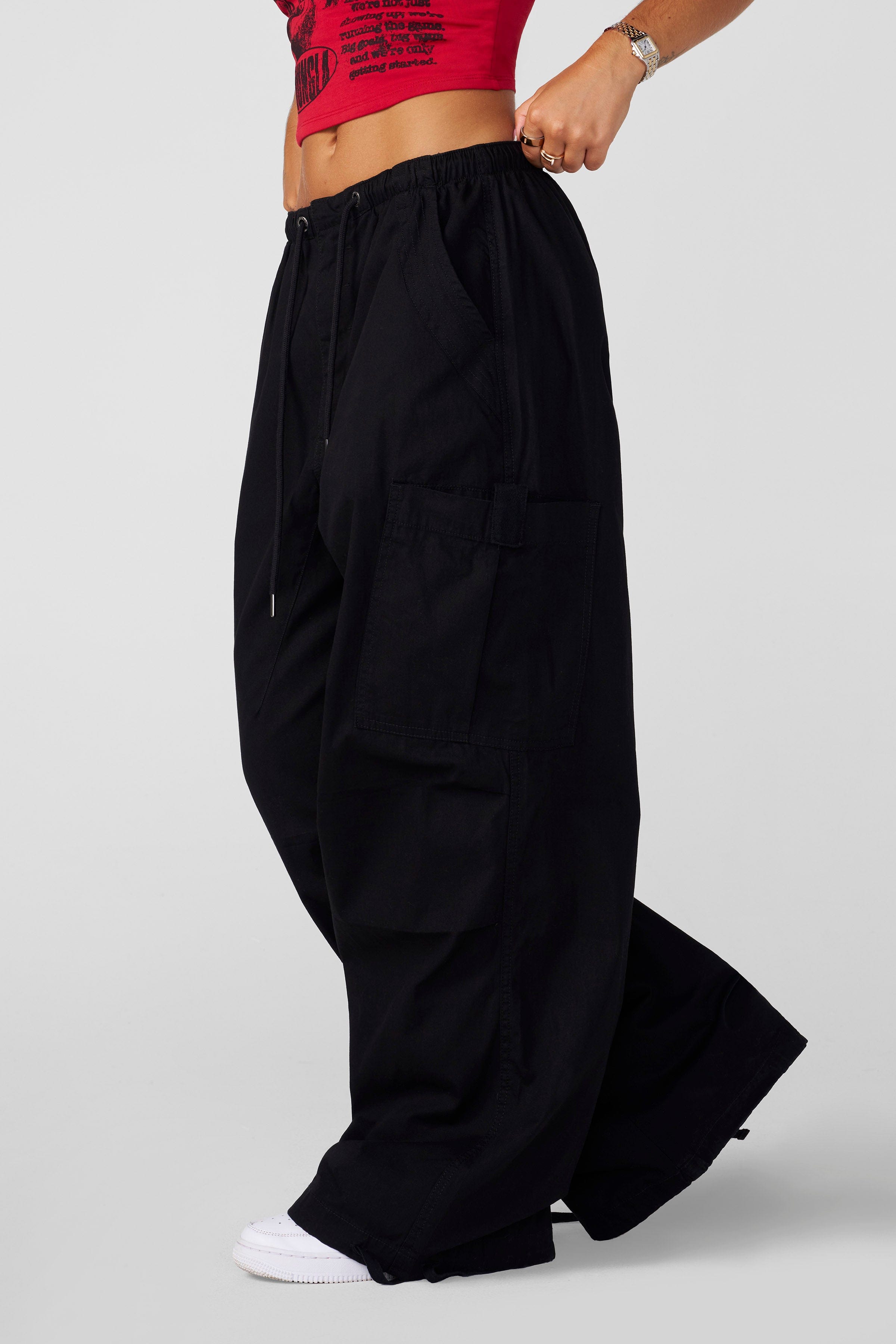 YoungLA W283 Off-Duty pants Black