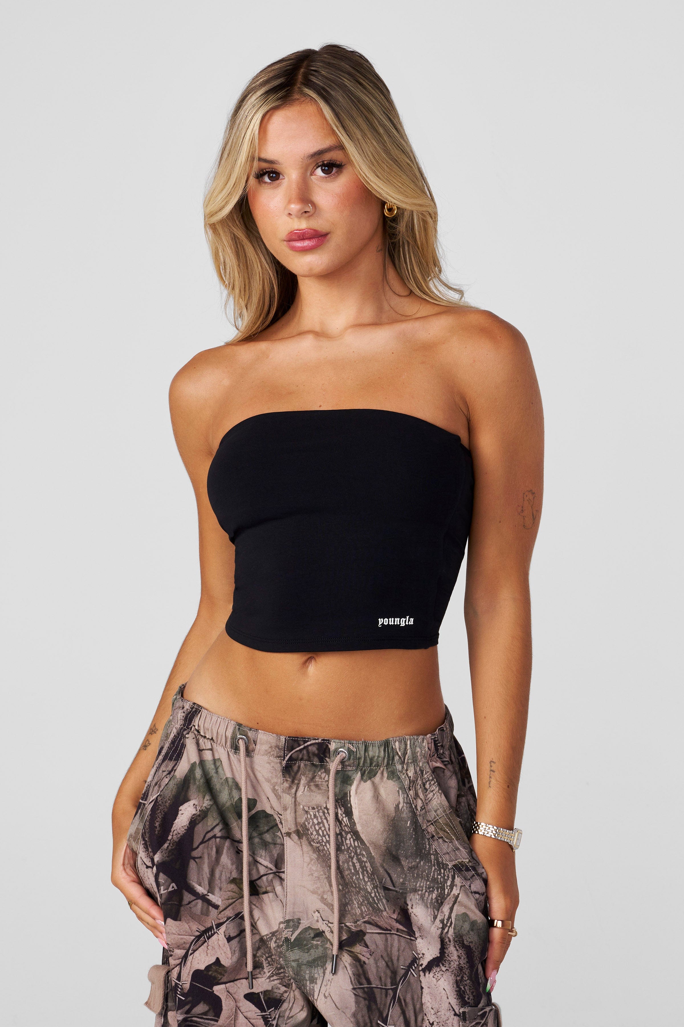 YoungLA W408 Classic Tube Top Black