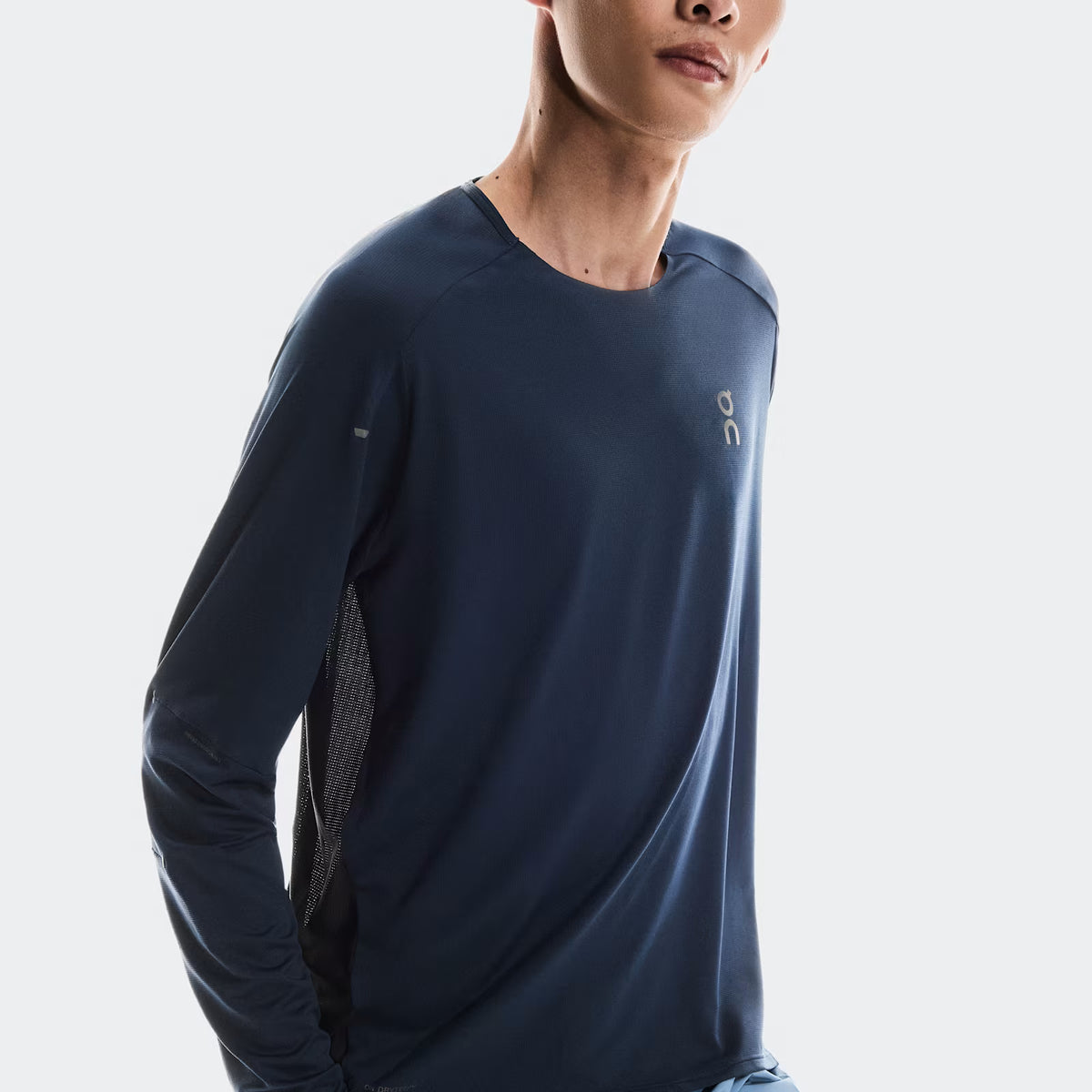 On Performance Long-T Navy | Black