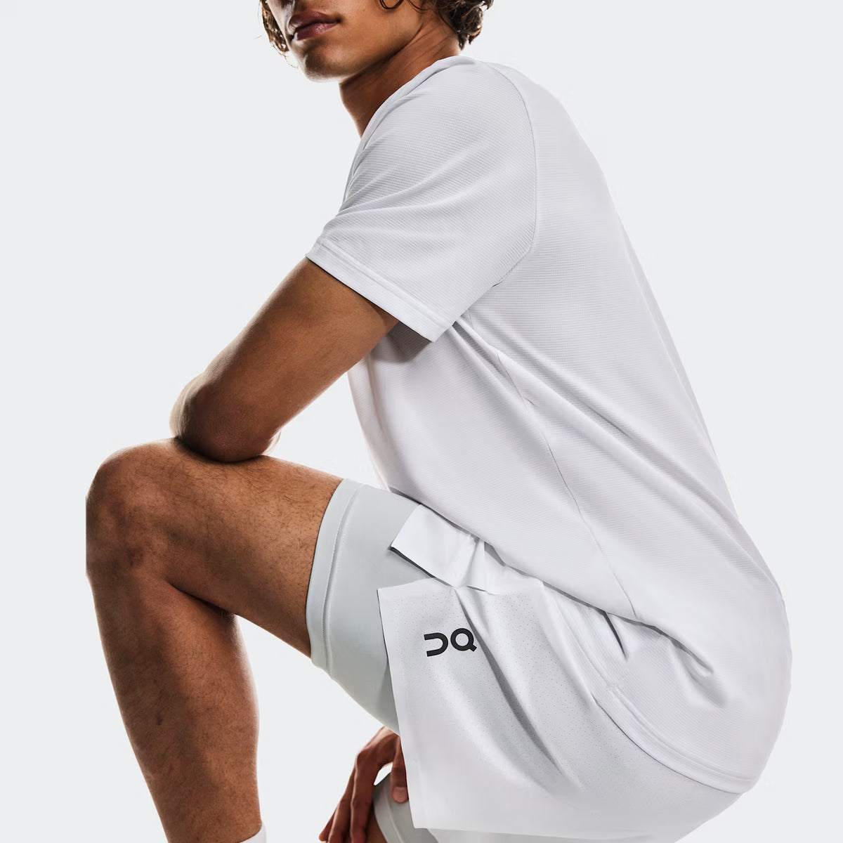 On 5" Performance 2/1 Shorts White | Glacier