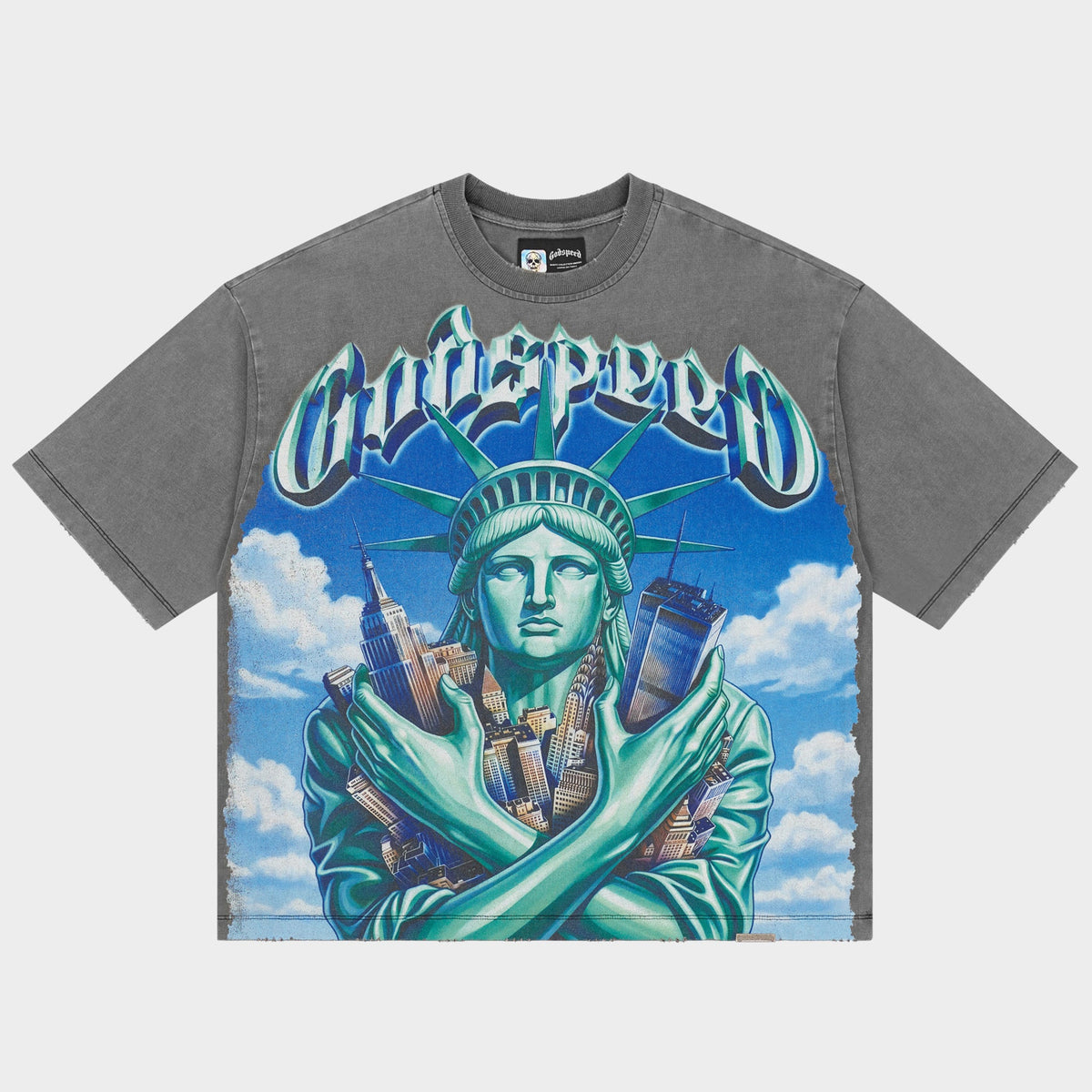 Godspeed Empire Guardian T-Shirt (Grey Wash)
