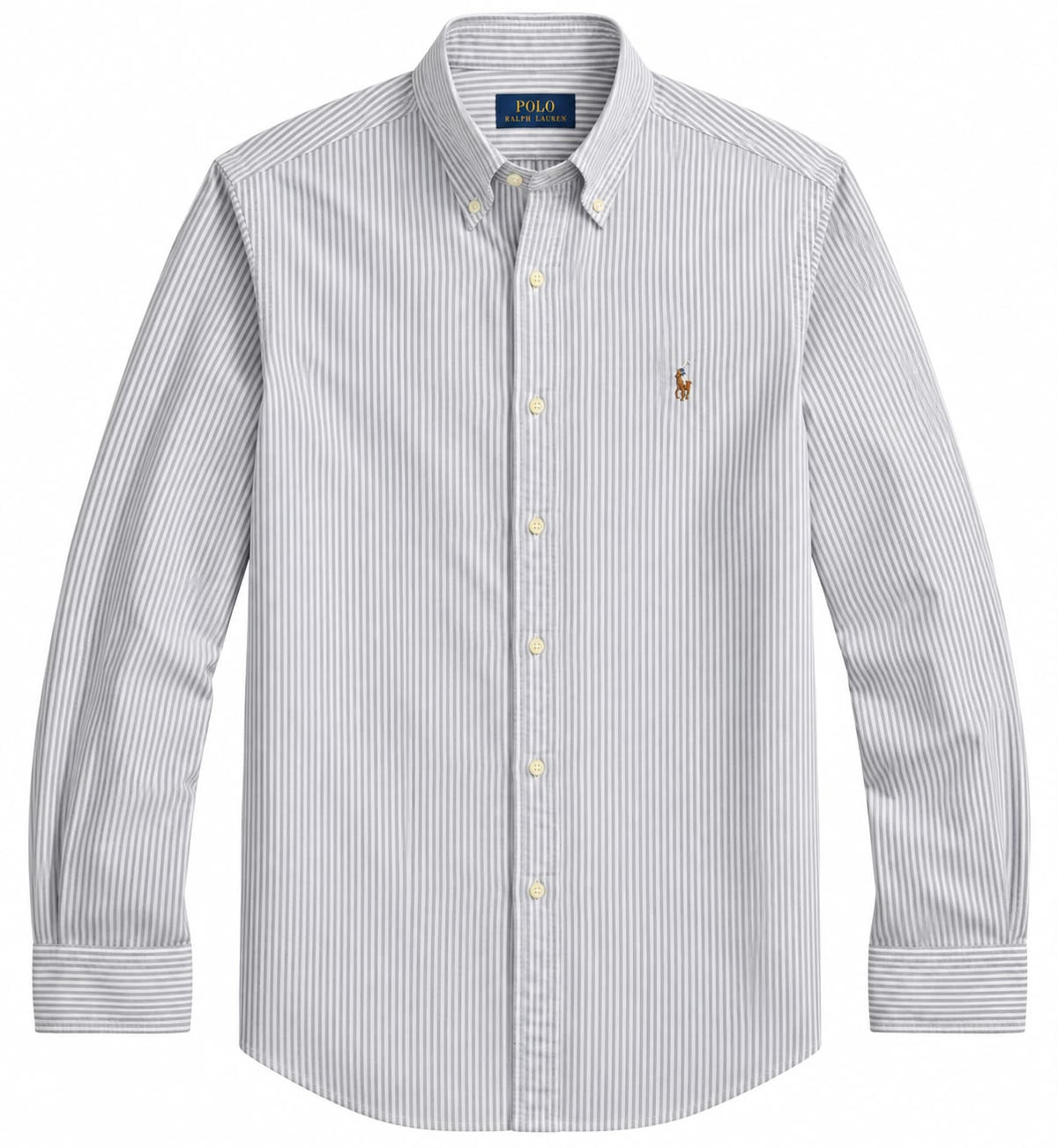 Ralph Lauren polo Men's Classic-Fit Plaid Brushed Oxford Shirt