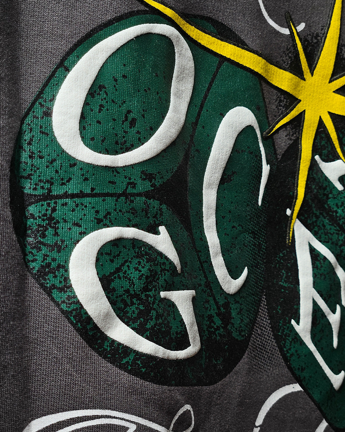 DARK GREY ALL HUSTLE NO LUCK T-SHIRT