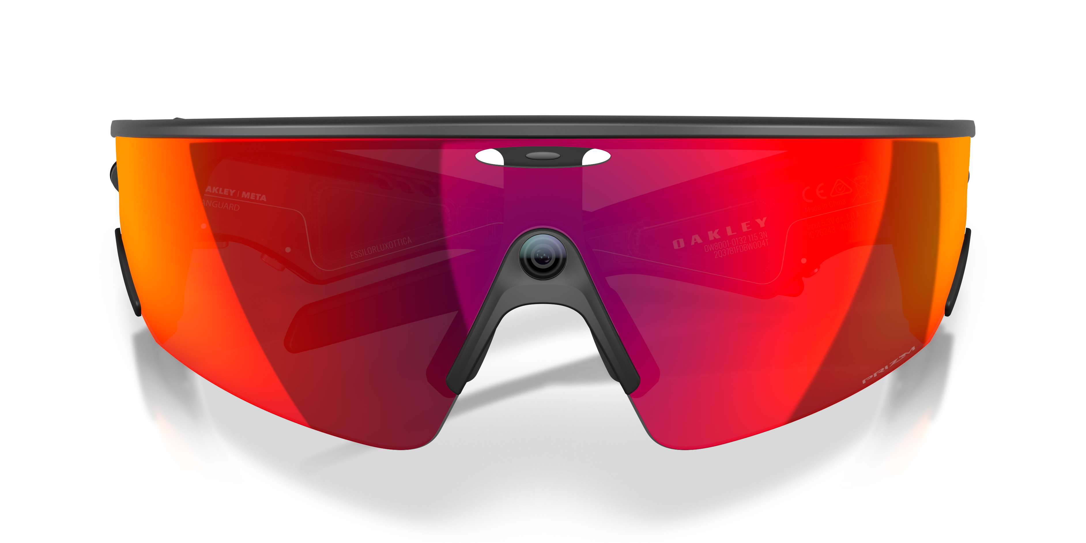 Oakley Meta Vanguard Ai Performance Glasses Black Frame