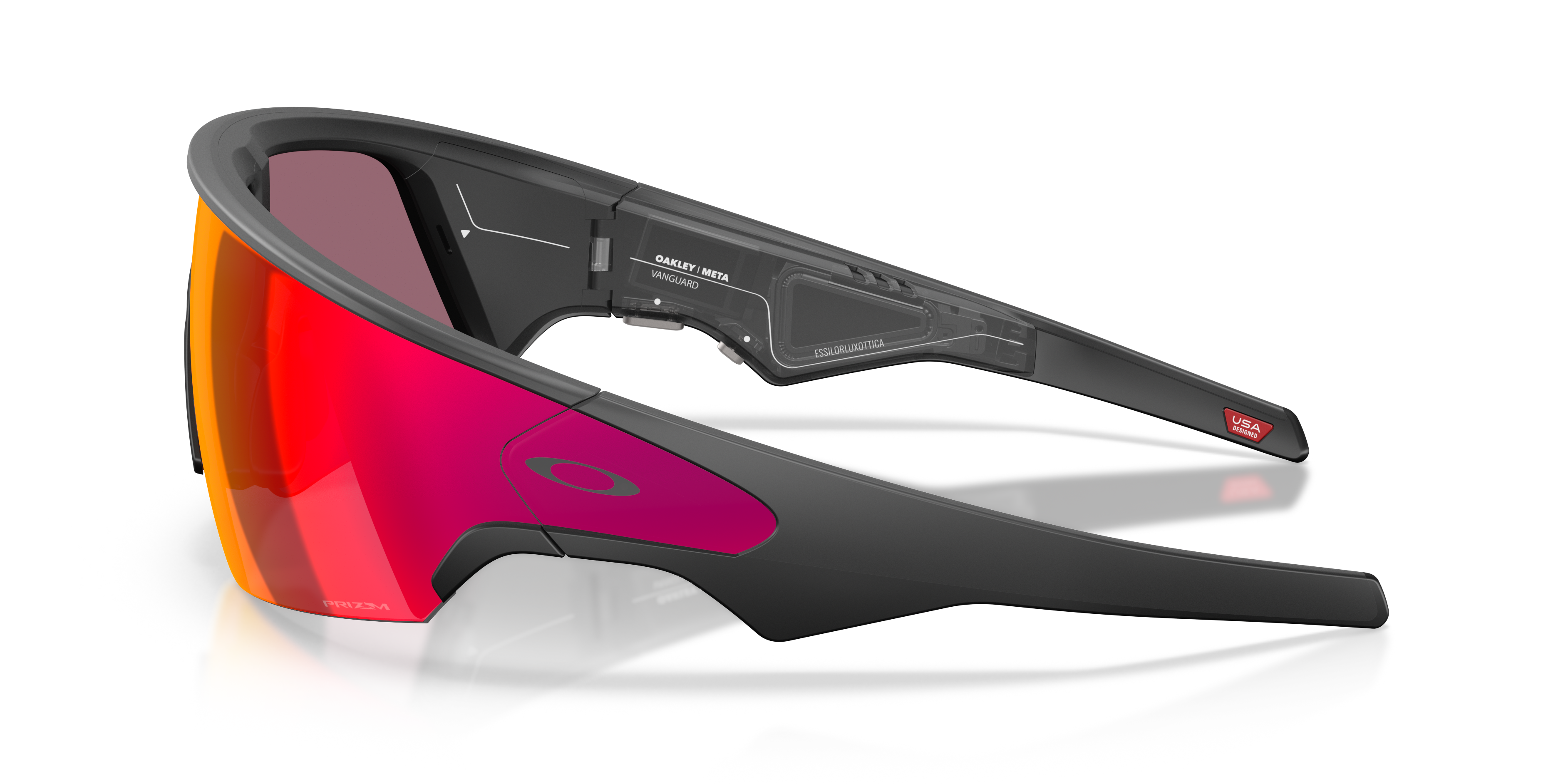 Oakley Meta Vanguard Ai Performance Glasses Black Frame