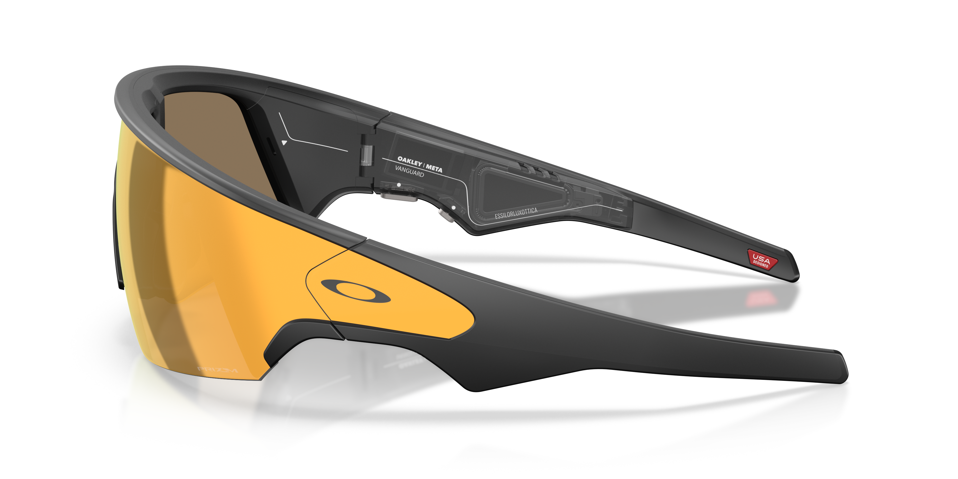 Oakley Meta Vanguard Ai Performance Glasses Black Frame
