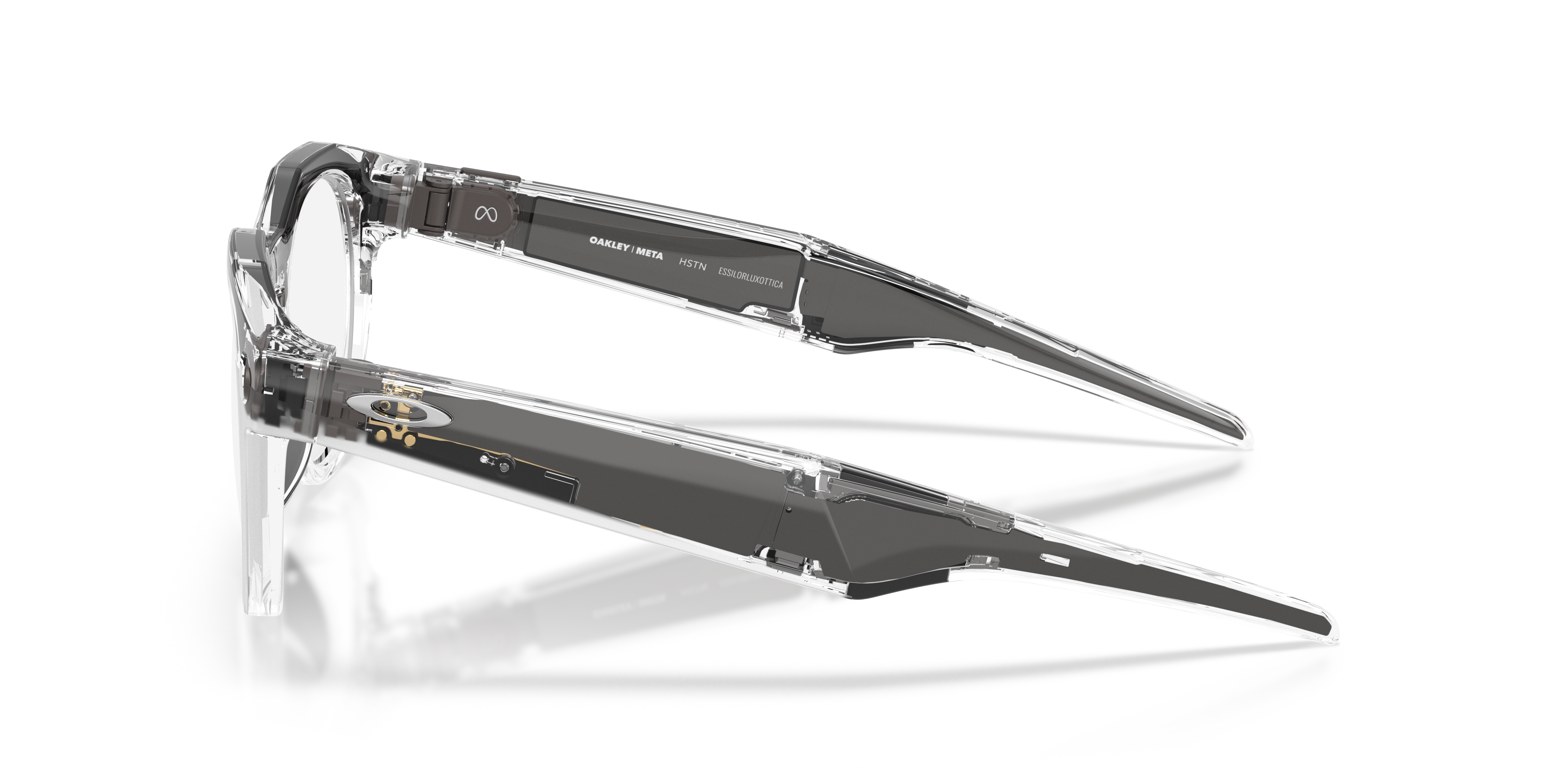 Oakley Meta Hstn Ai Performance Glasses Clear Frame