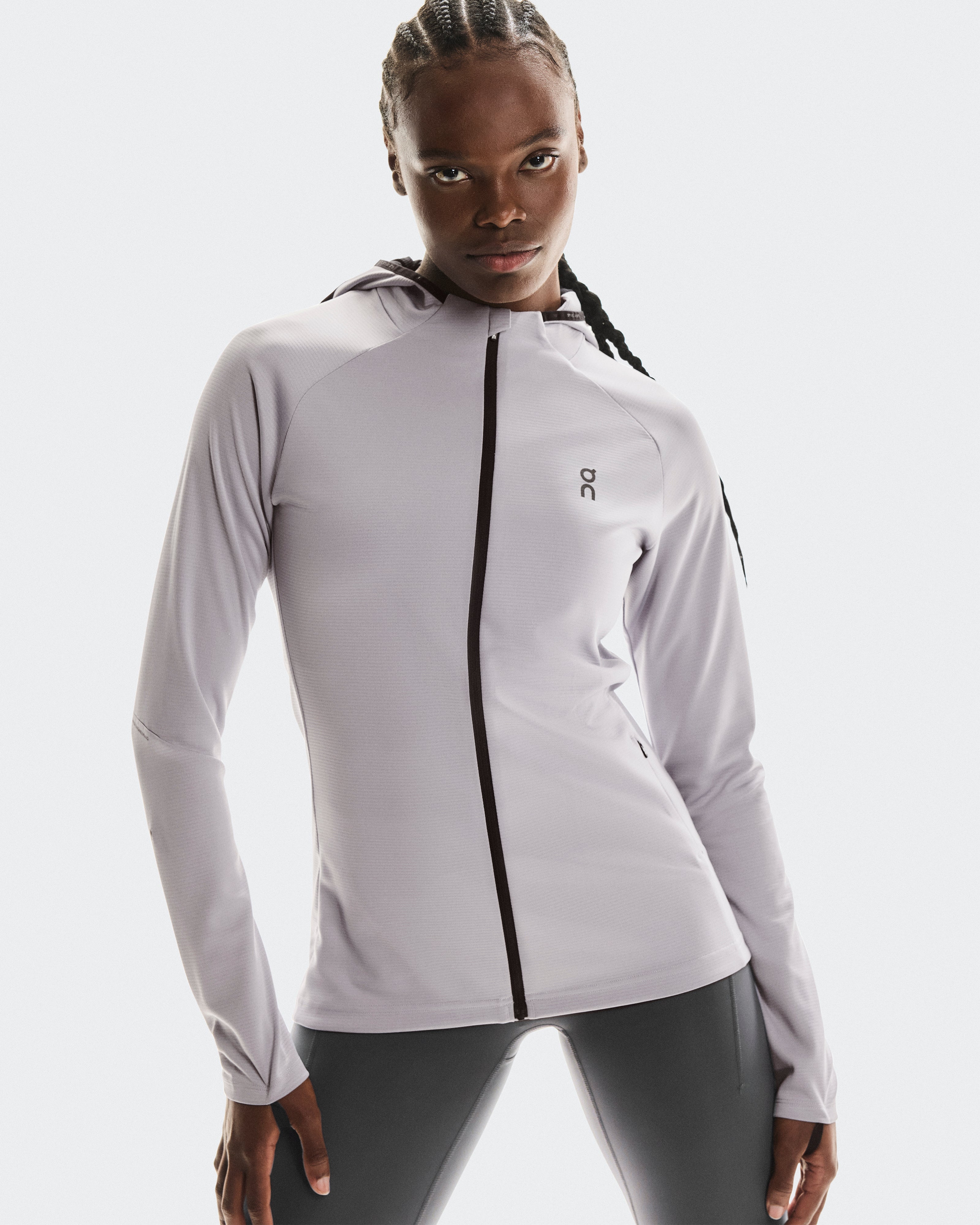 On Climate Zip Hoodie Lilac (Women'S)