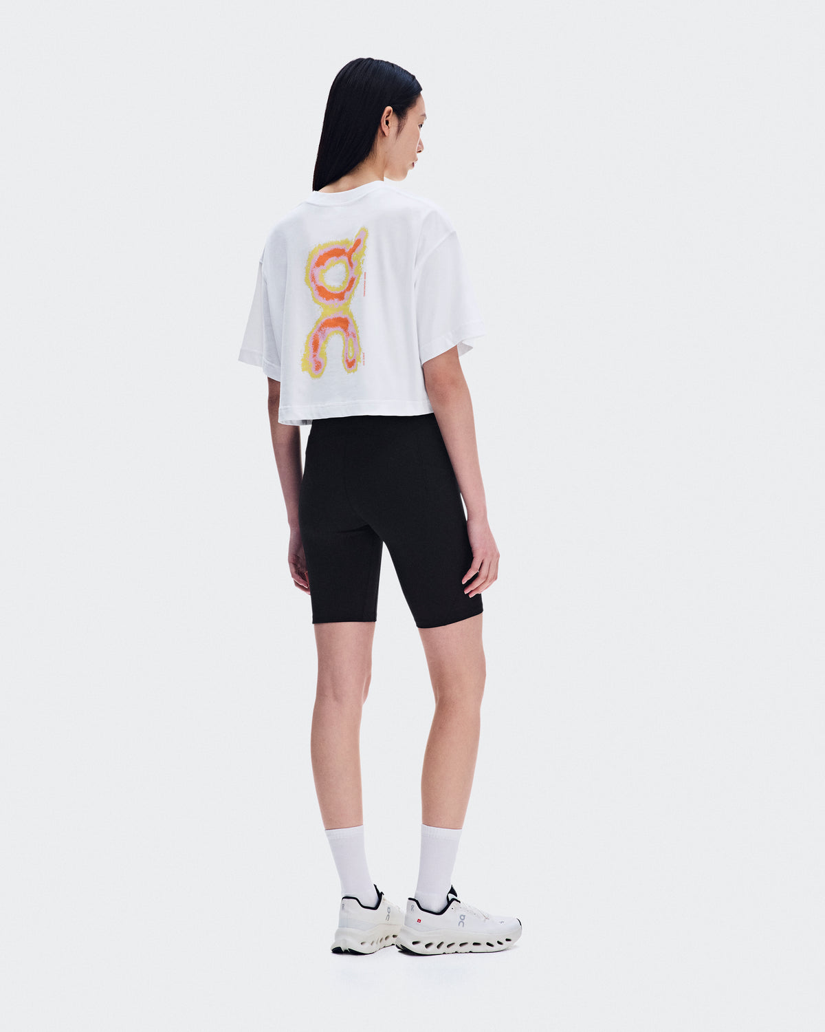 On Club Boxy-T Glow White (Women'S)