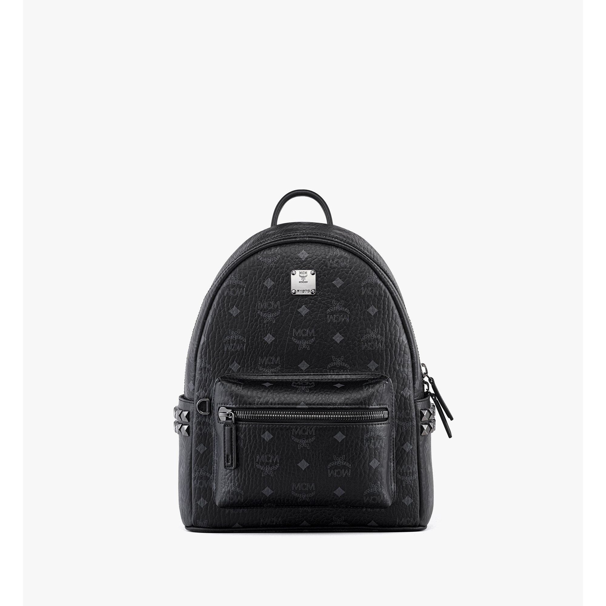 MCM Stark Side Studs Backpack in Visetos