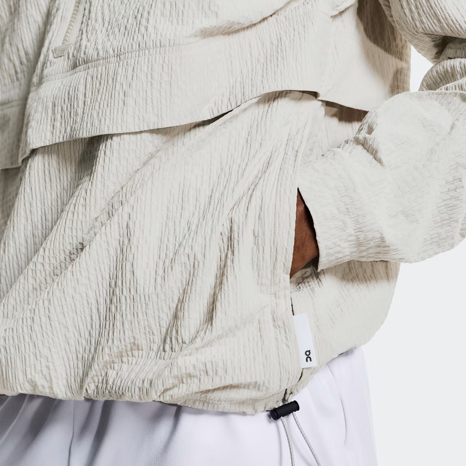 On Courtside 1/2 Zip Eaze Sand