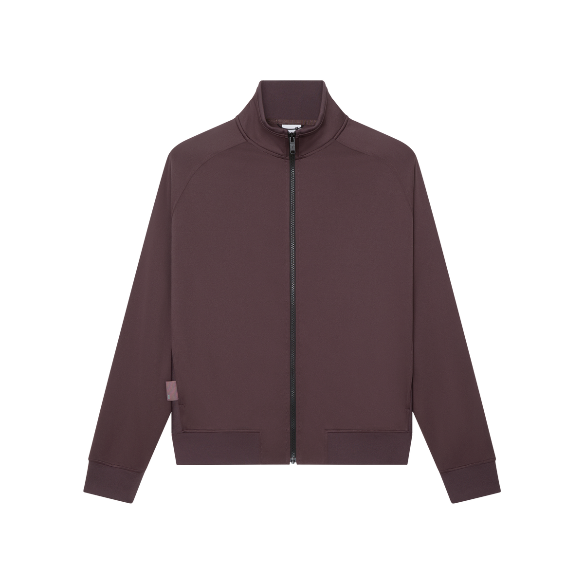 On Courtside Full-Zip Mulberry