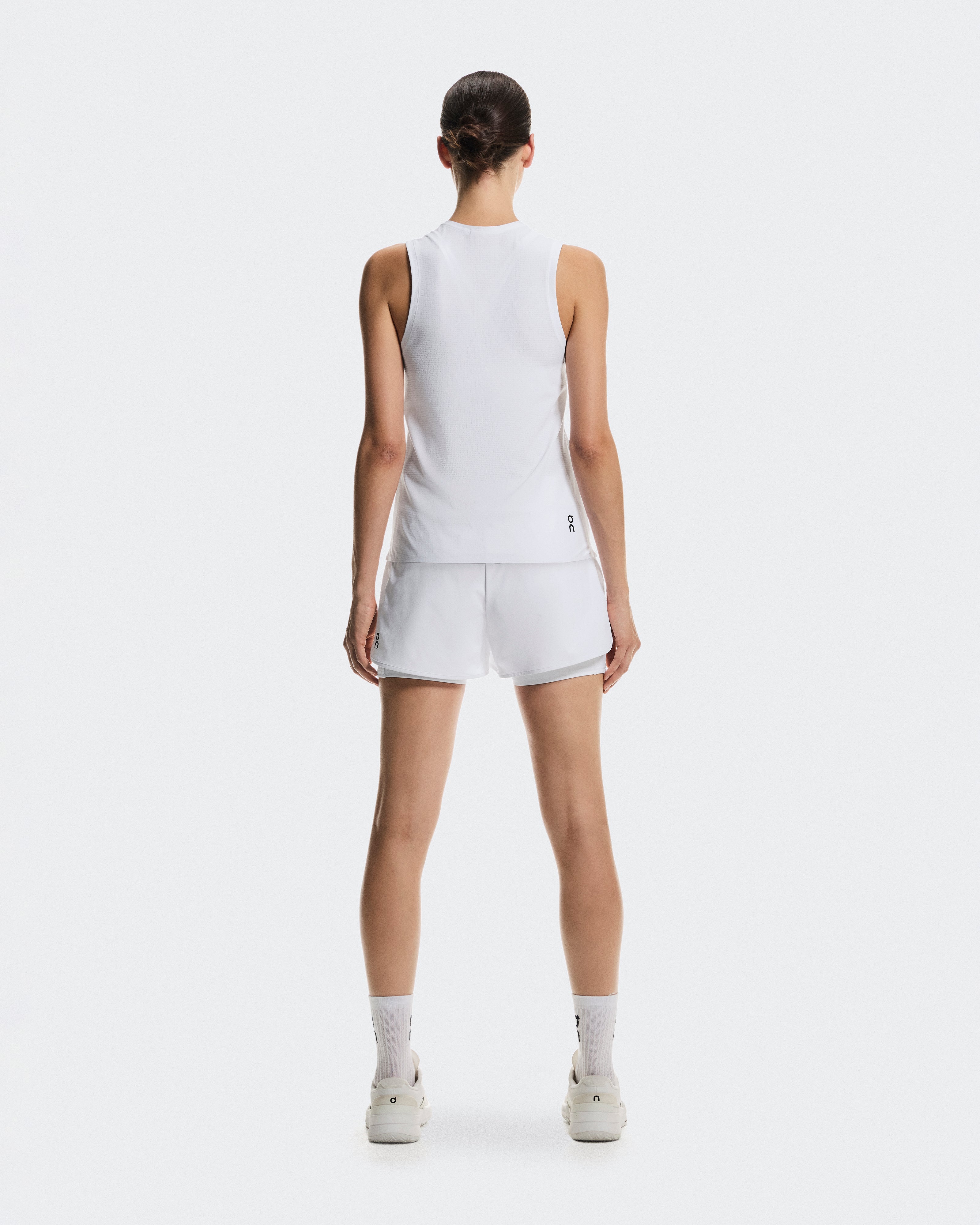 On 3" Court Shorts 2-In-1 White (Women'S)