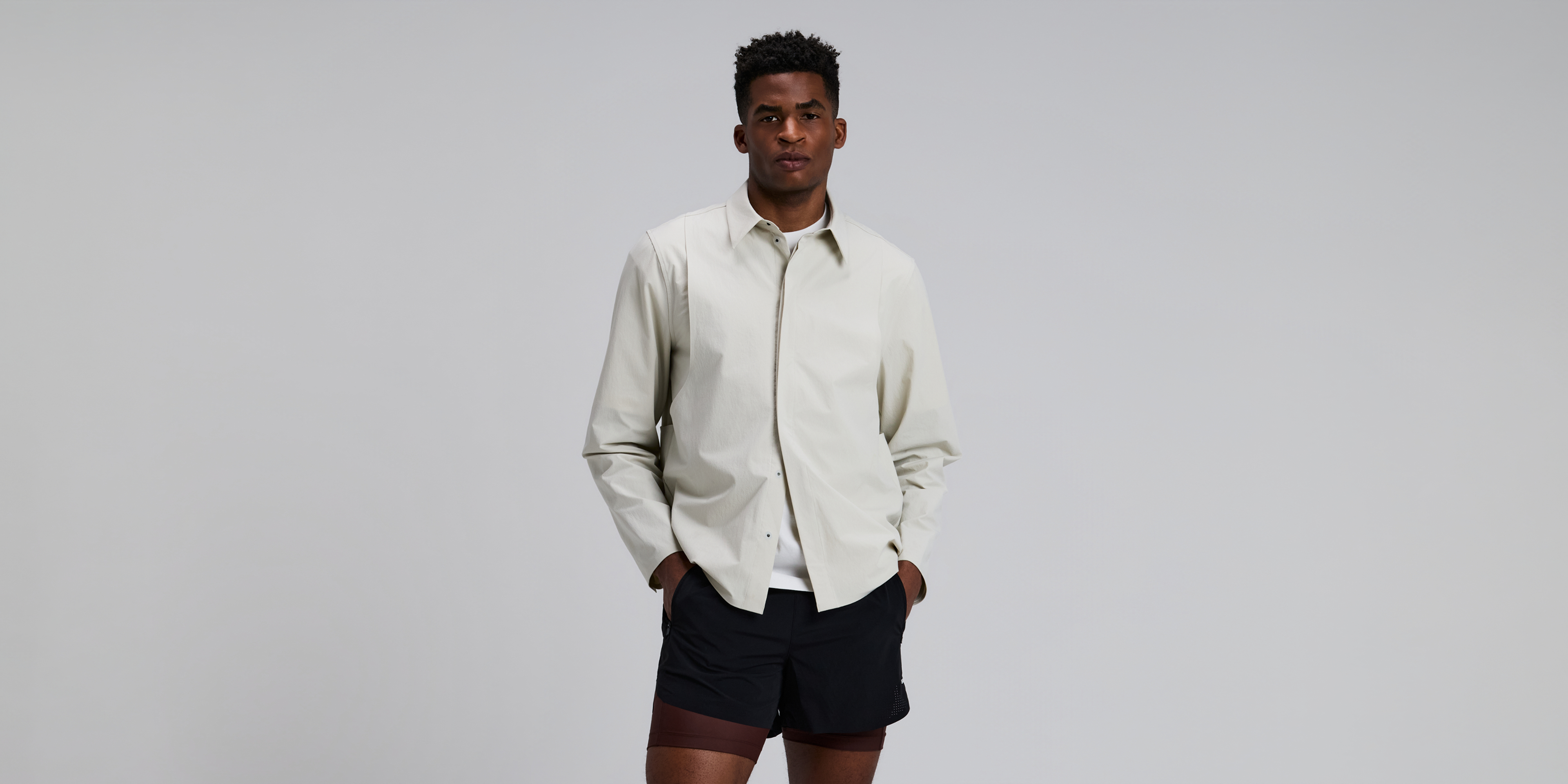 Bandit Mens Terrastretch Director Jacket Cream