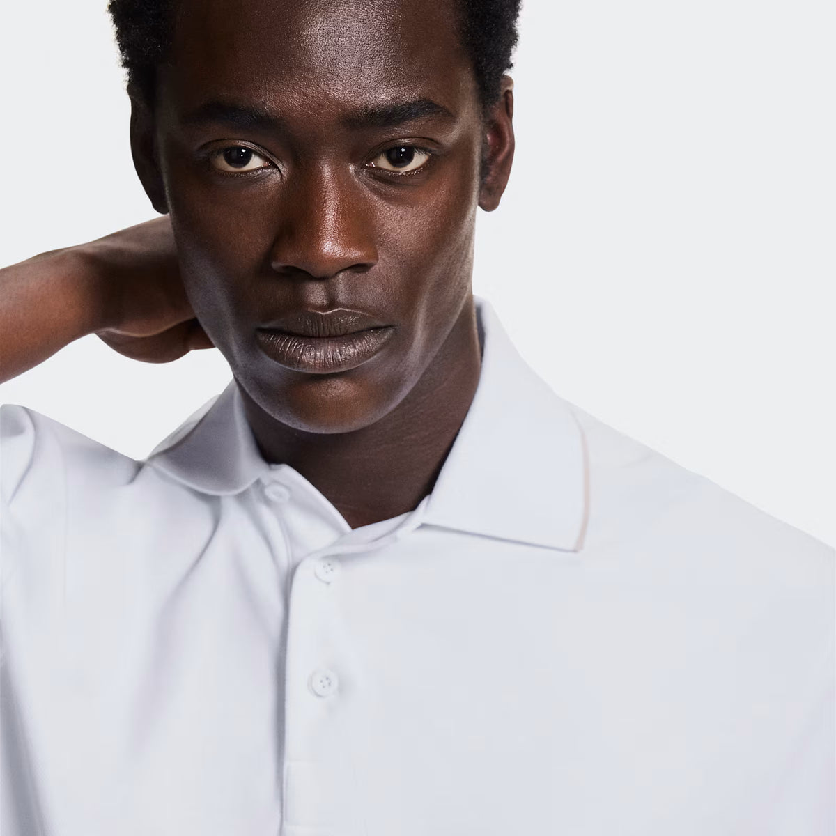 On Courtside Polo White | Sand