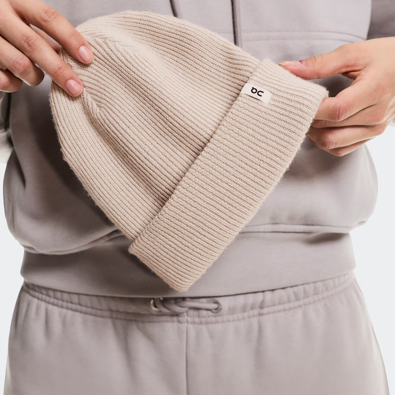 On Merino Beanie Oat